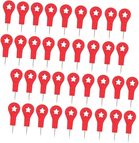 Miniatura 5 de STOBOK 200 Pcs Utility Nails Cork Board Push Pin Notice Board Thumbtacks Cork Board Pushpin Cute Thumb Tacks Push Decorative for Cork Board Resin