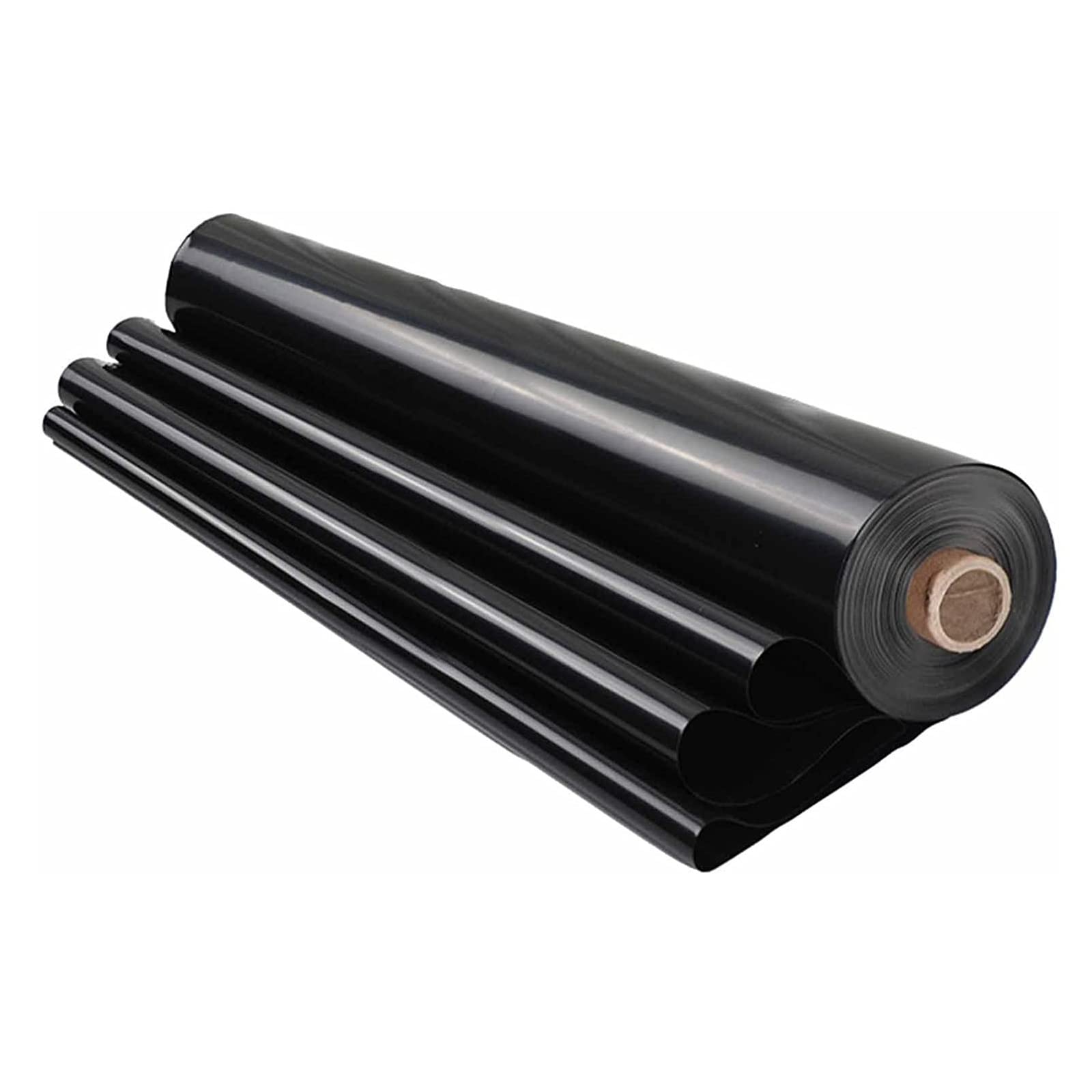 Telo per Laghetto Nero in HDPE, 2x4m 2.5x6m 4x5m 5x6m 6x8m 8x12m 10x12m Rivestimento per Laghetto Resistente, Fodera per Laghetto Flessibile per Piscina Giardino per Laghetti (Size : 5x6m(16.4x19.7ft