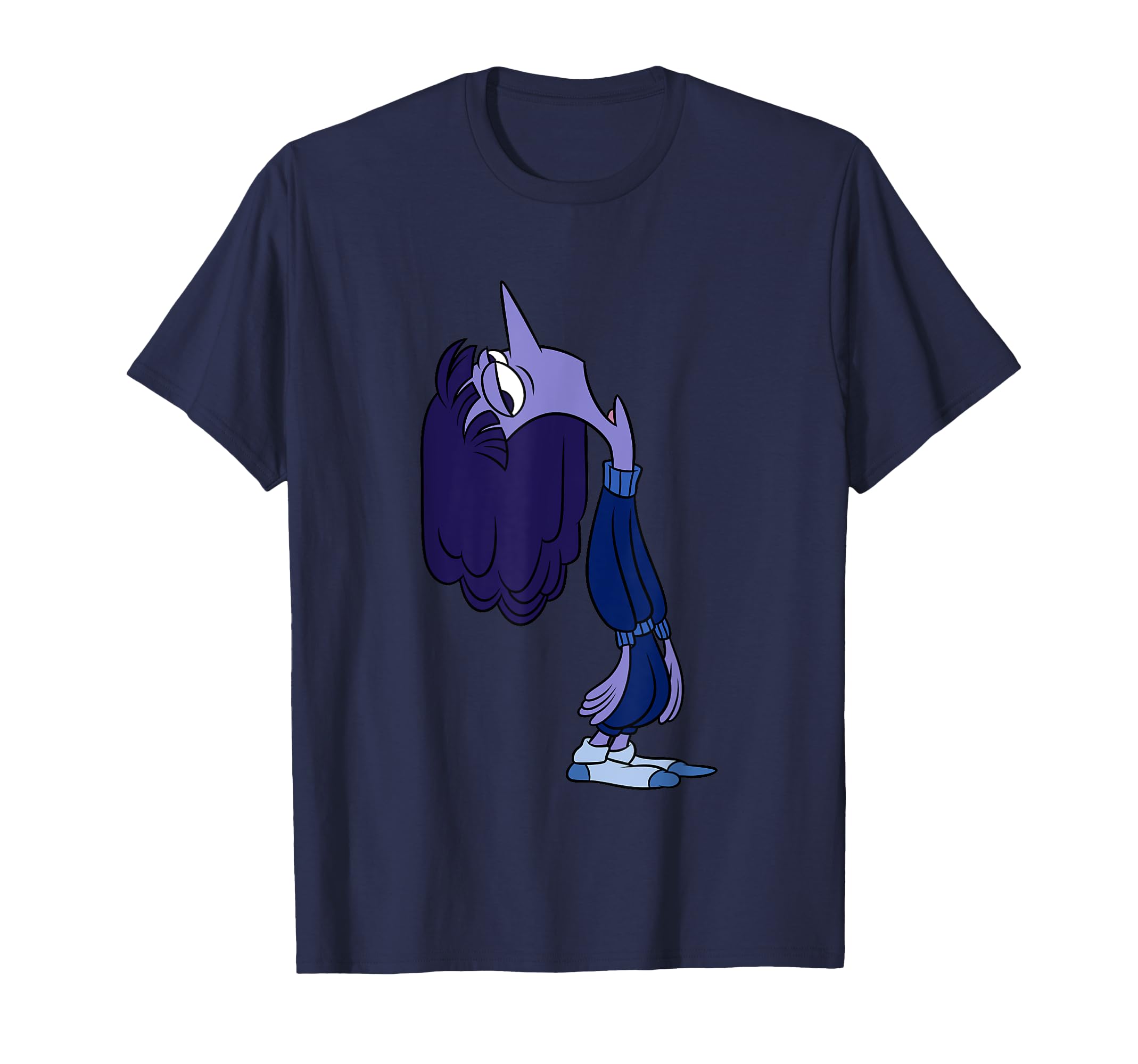 DisneyPixar Inside Out 2 Ennui Laziness Big Chest Portrait T-Shirt