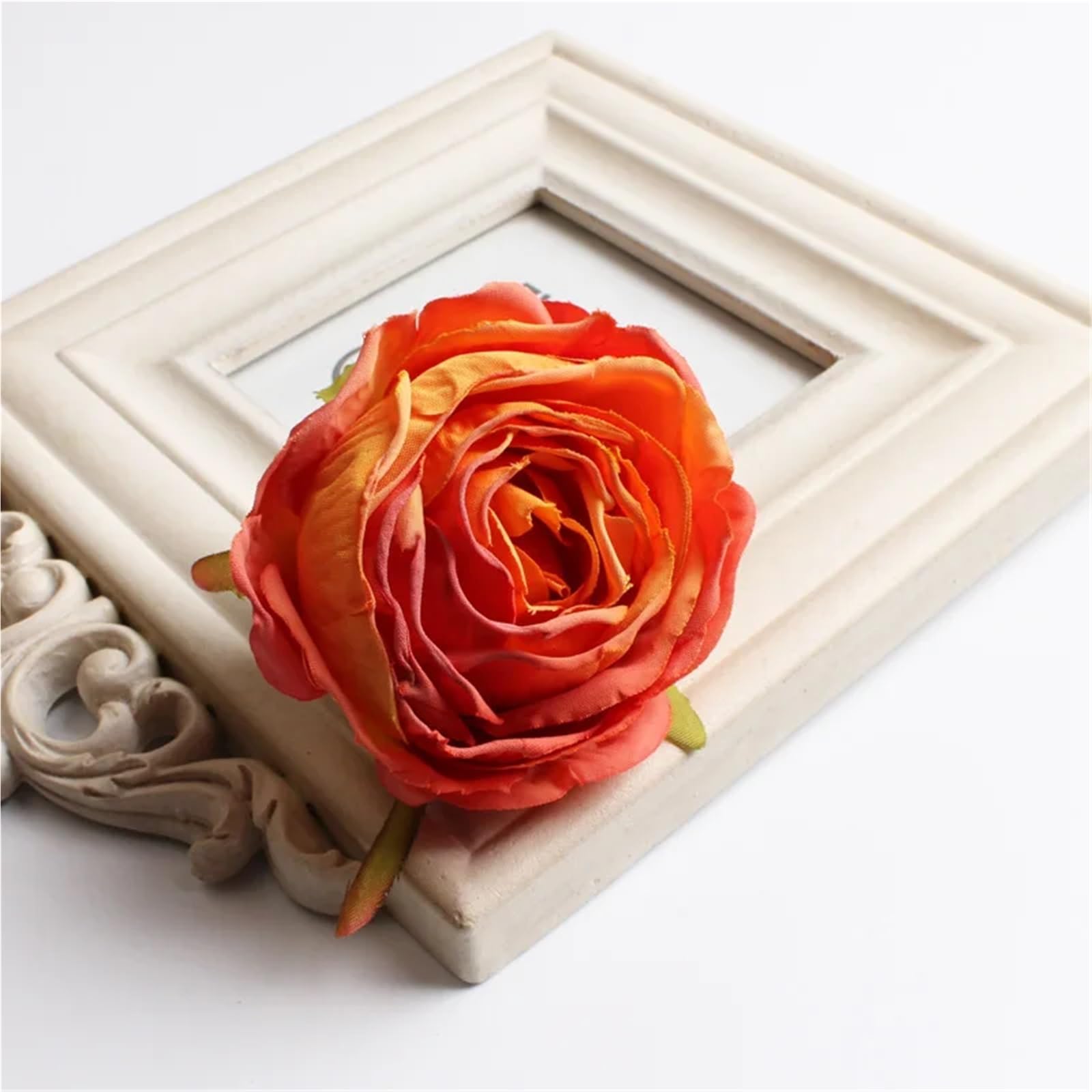 Fiori Di Stoffa 50 pezzi 14 colori 7 cm testa di fiore in tessuto di seta artificiale for fai da te matrimonio bouquet da