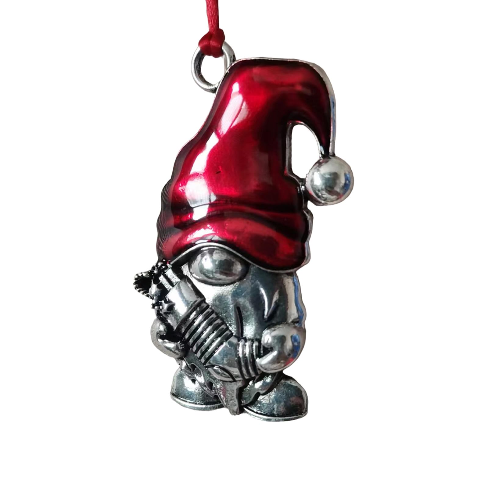 Festival Metal Dwarf Pendant Hanging Decoration for Christmas Tree Wreath Mantel Holiday Decor Christmas Tree Ornaments