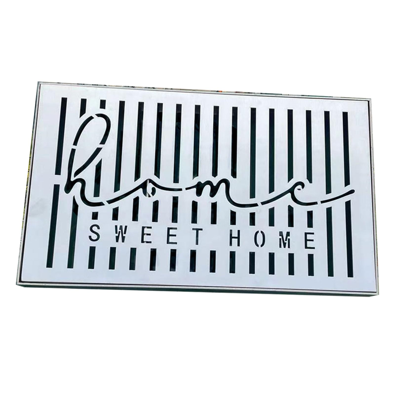 Arqueta 60x60 con Tapa, Rejilla Desague Jardin, Apariencia Hermosa, Drenaje Suave, Adecuada para Aceras Residenciales de Jardíns y Urbanas(20x40x3cm/8x16x1.2in)