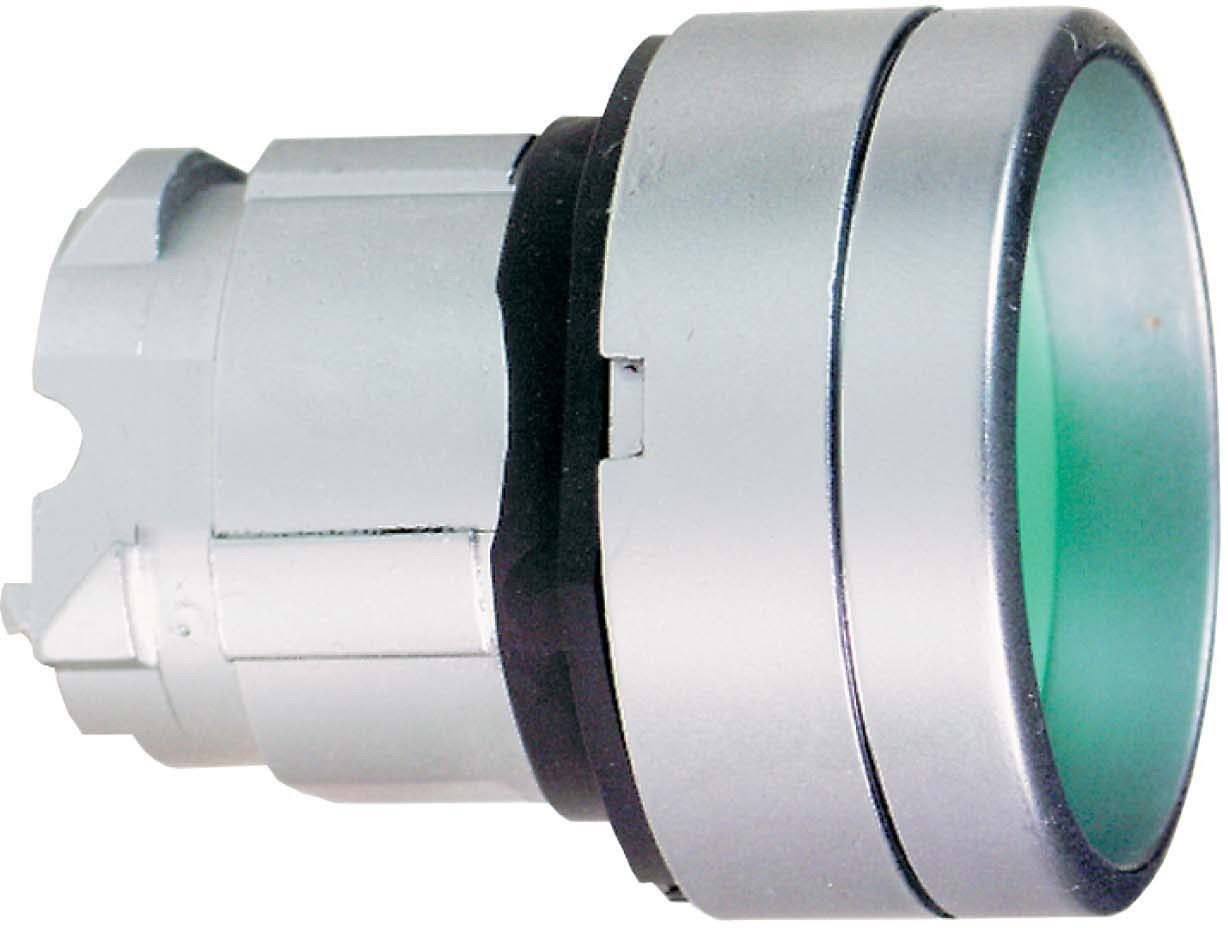 Bouton poussoir encastré vert 22mm tête de commande pour panneau électrique