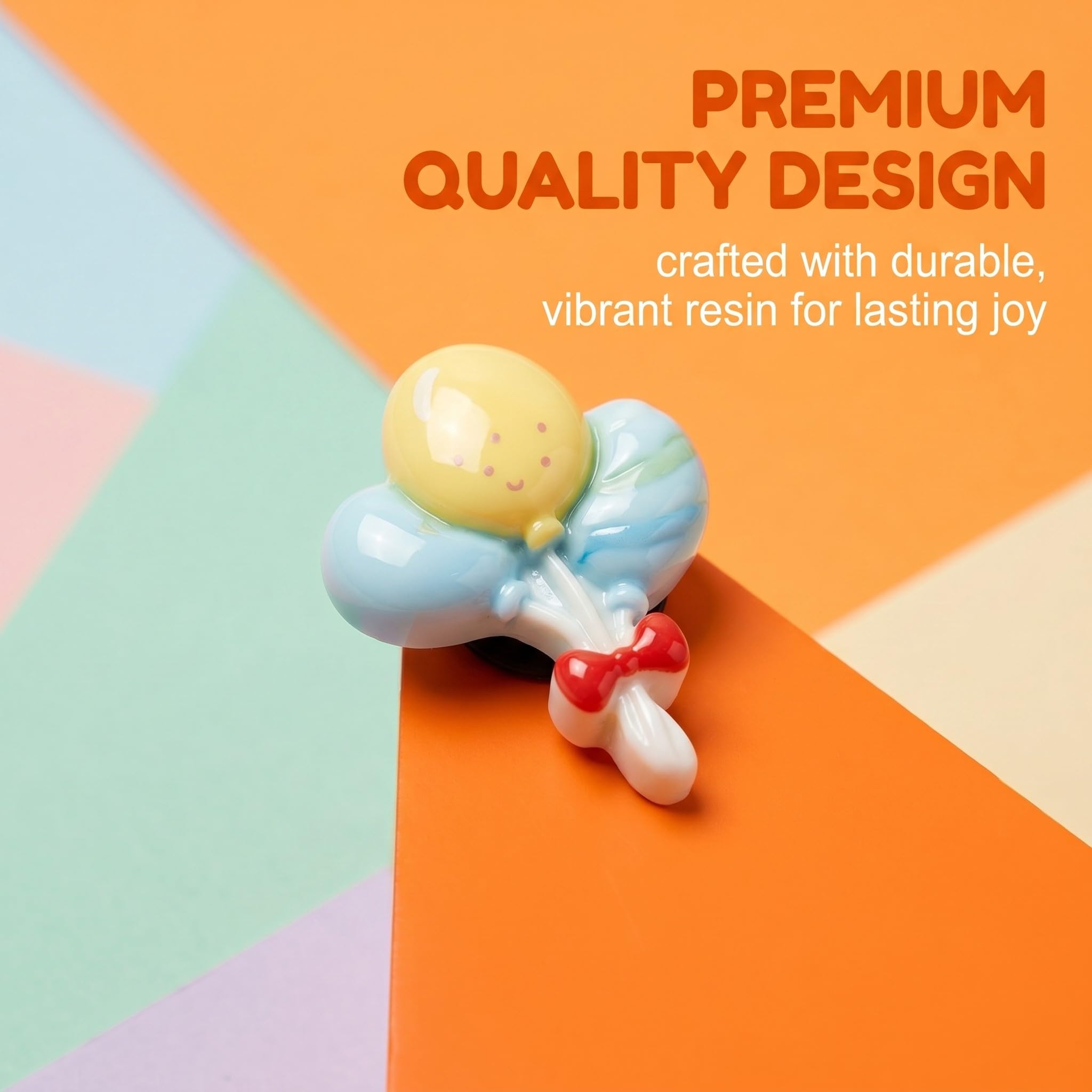14 Piezas Pins para y Zuecos, Adornos para Zapatos con Diseño de Globos y Helados, Accesorios Charms para Sandalias y Pulseras, Regalo DIY para Niños y Adultos, Decoración Divertida
