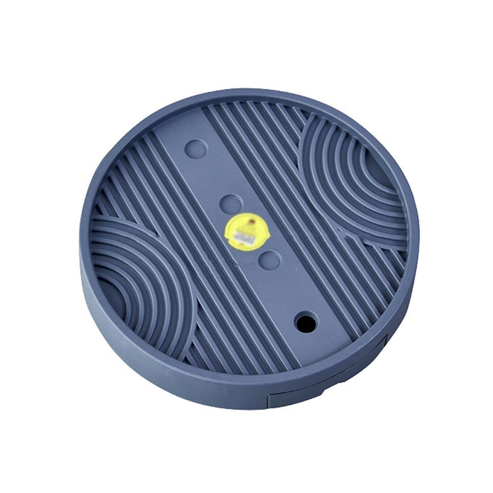 K5C7S3W9D6 plant dish saucer Round Flower Pot Movable Saucer with Drainage Tray Rolling Plant Stand for Balcony Yard(Gris,Small)