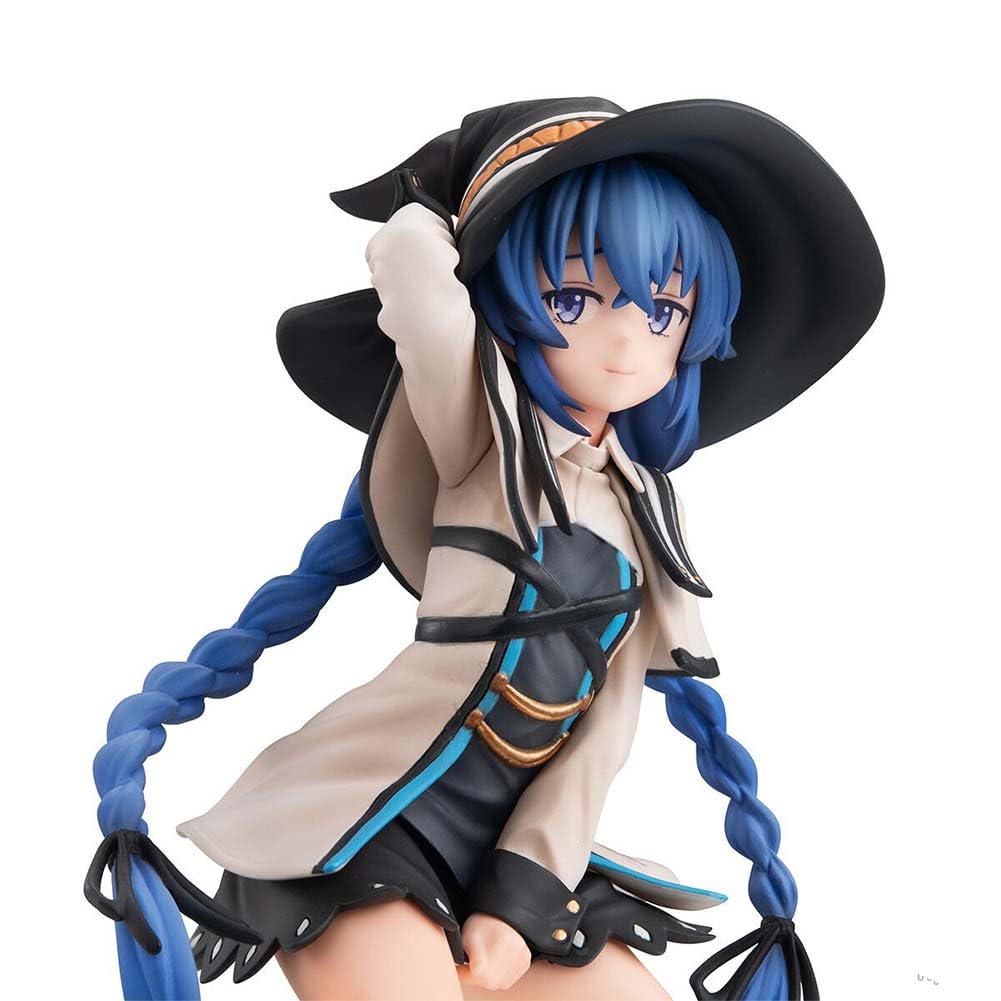 Mushoku Tensei Jobless Reincarnation Figure Migurdia Figure Eris Greyrat Figure Anime, statuetta in PVC, decorazione da collezione, 11 cm + 10 cm