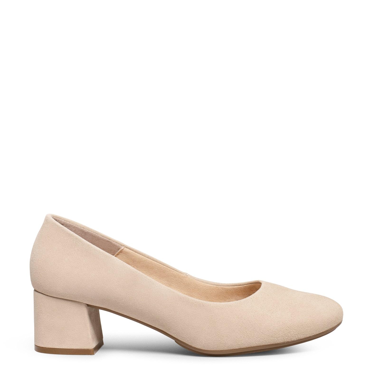 miMaO. Zapatos con Puntera Redonda y Ancha de Ante. Plantilla de Gel Acolchada. Hecho en España