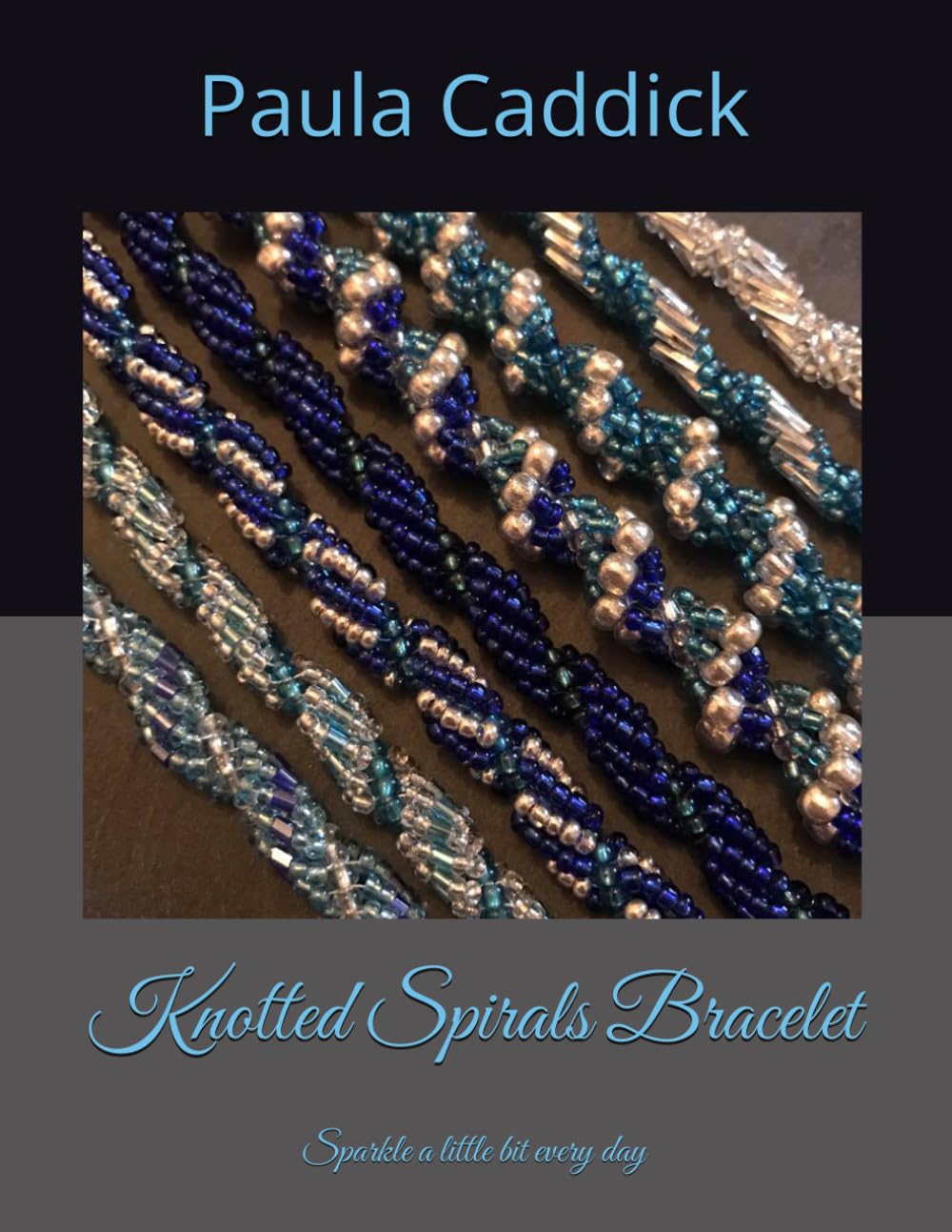 Knotted Spirals Bracelet: Sparkle a little bit every day (Beaded Bracelets)