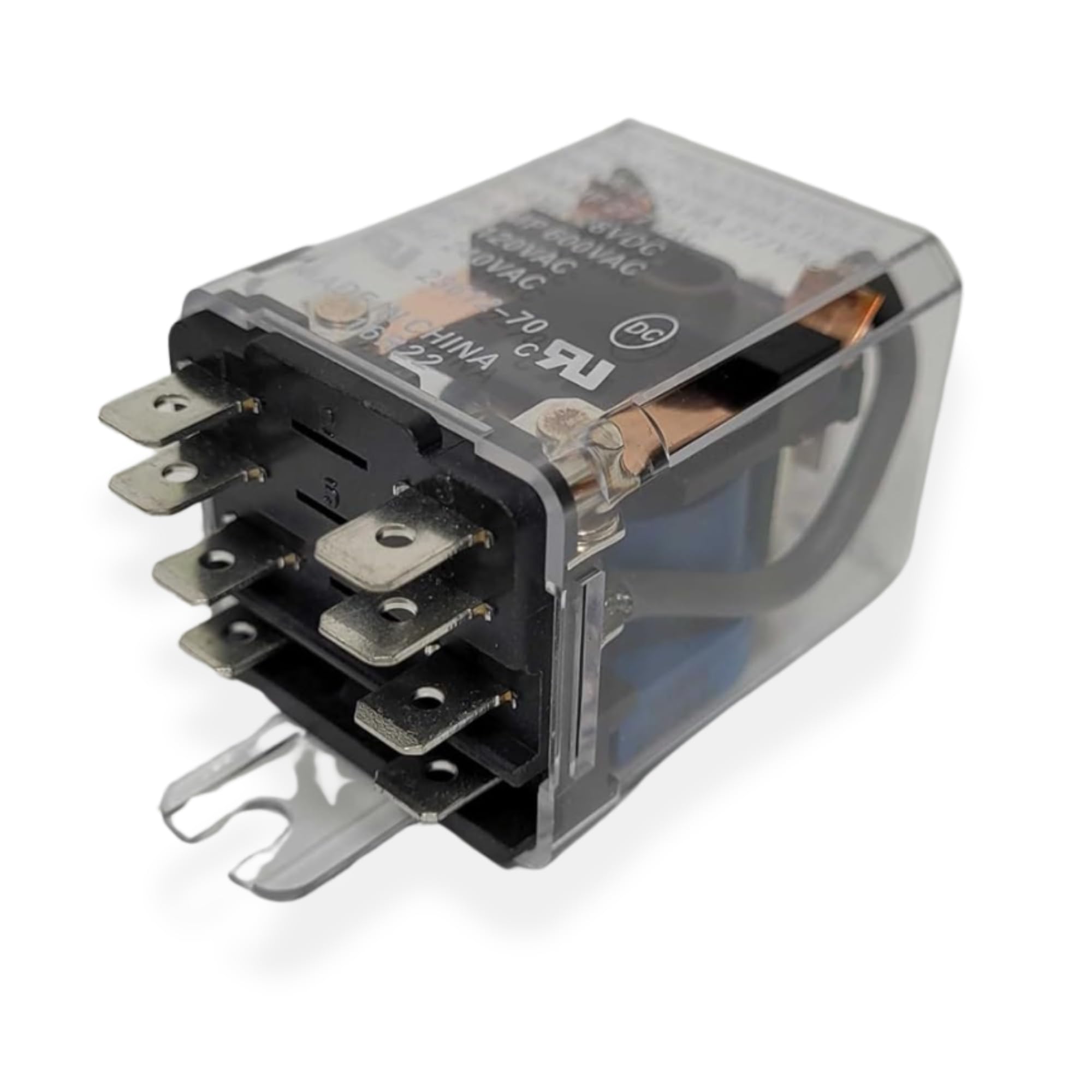 Deltrol 23612-70 Power Relay Heavy Duty 25 Amp DPDT with 208/240VAC Coil