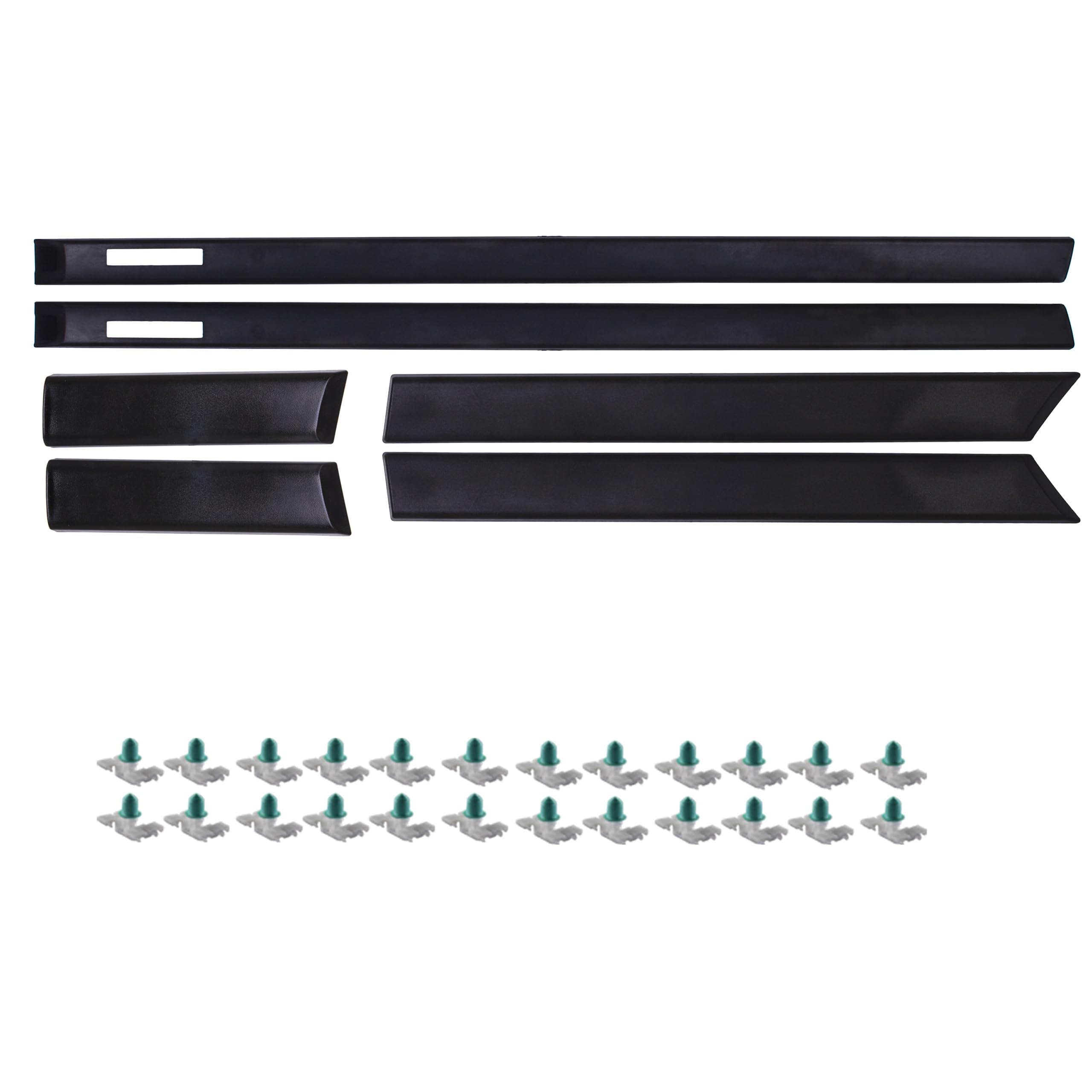 INLY Protezione della porta Modanature della porta Modanature laterali Striscia di rivestimento compatibile con la Serie 3 E36 Compact (1994-2000) 51132267003