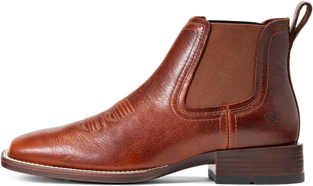 Ariat Mens Booker Ultra Square Toe Chelsea Boots - Image 2