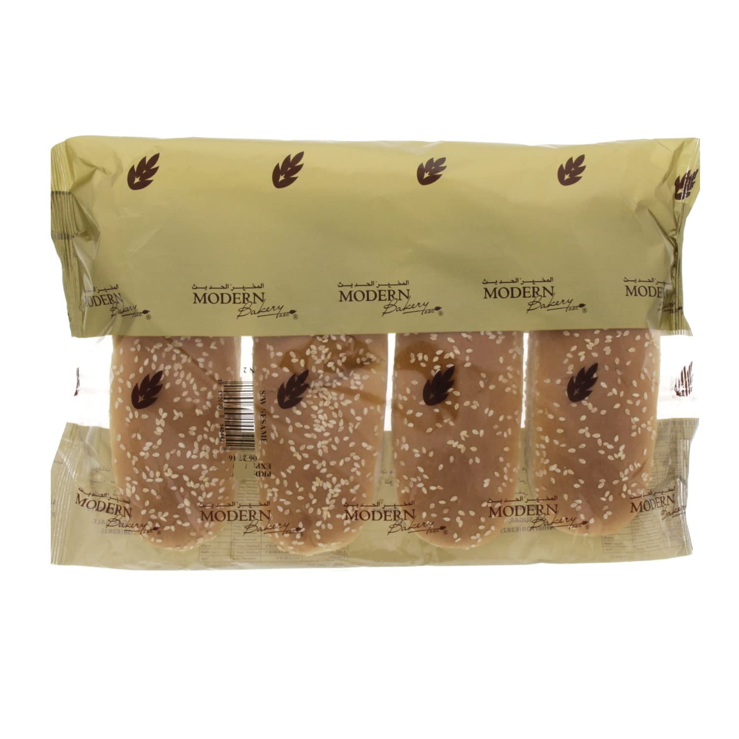 Modern Bakery Sandwich Roll Sesame Pack of 4, 67g
