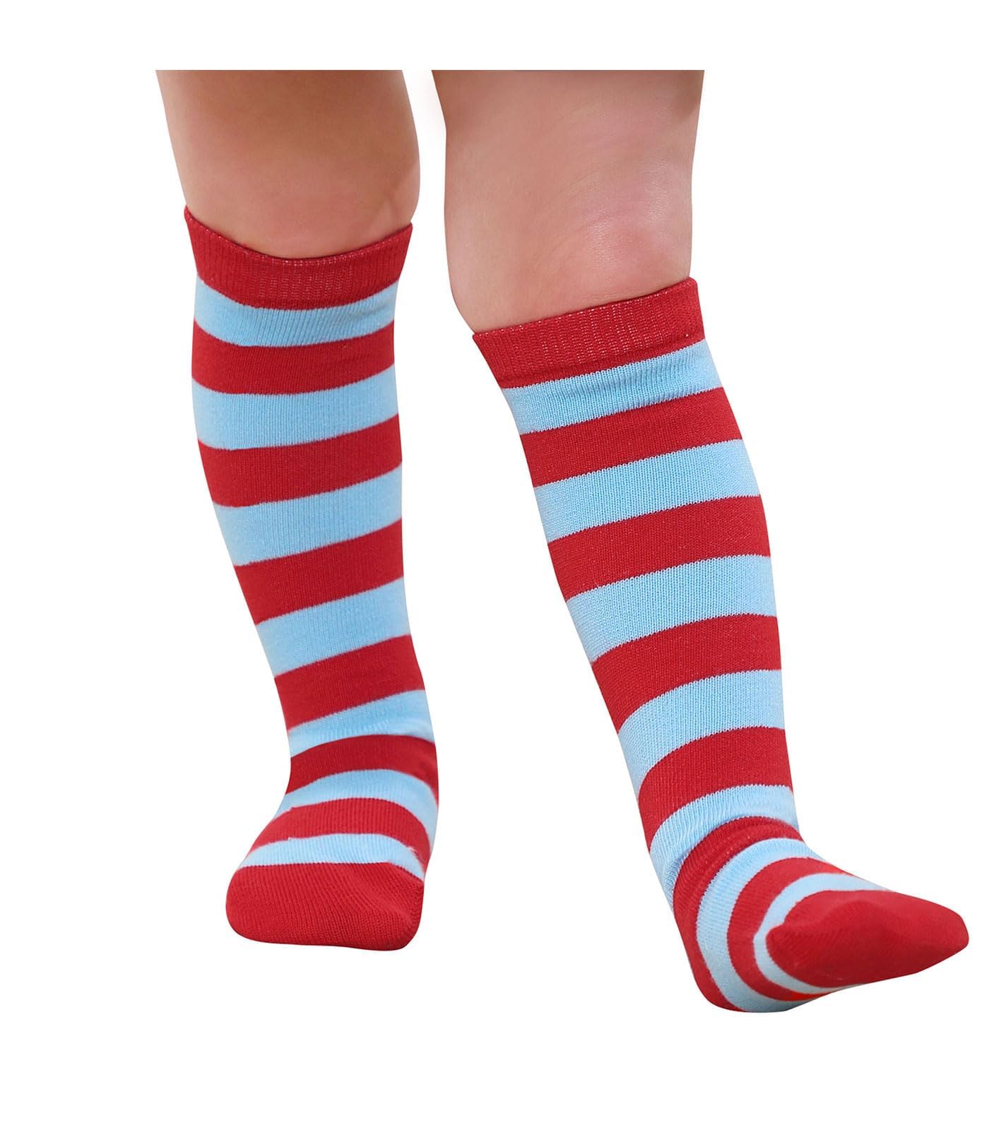 Zando Kids Soccer Socks Knee High Cotton Athletic Socks for Boys Girls
