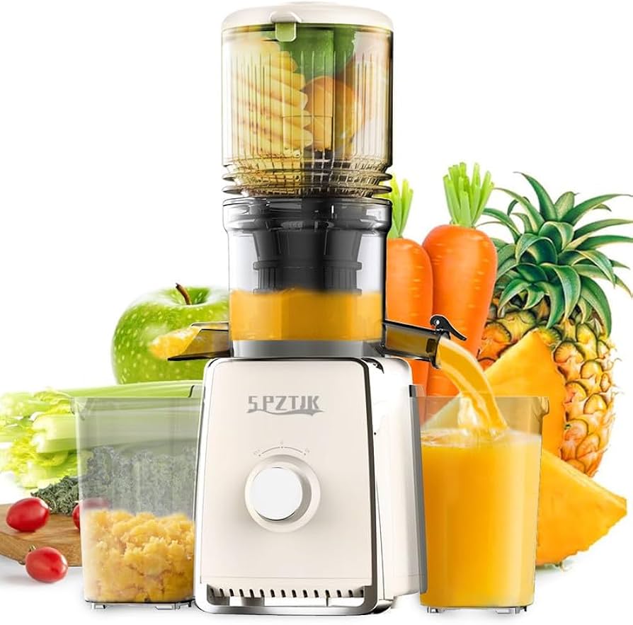 Amazon.com: SPZTJK Cold Press Juicer Machine, 300W Slow