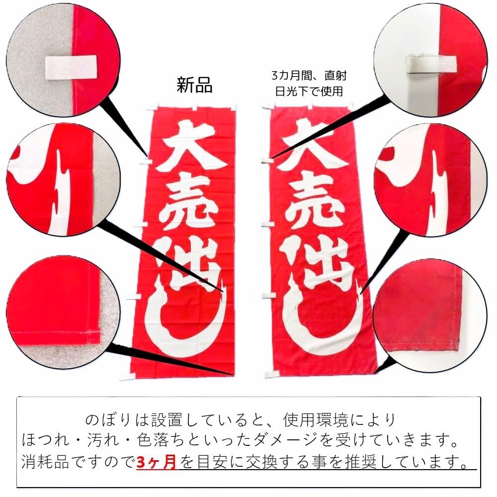 Amazon | 4003305 のぼり旗 くじ引き 600×1800mm テトロンポンジ VO