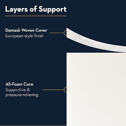 Miniatura 4 de Colchón tamaño individual para caravana, colchón de espuma viscoelástica de 6 pulgadas, certificado CertiPUR-US, para un sueño cómodo, colchones de