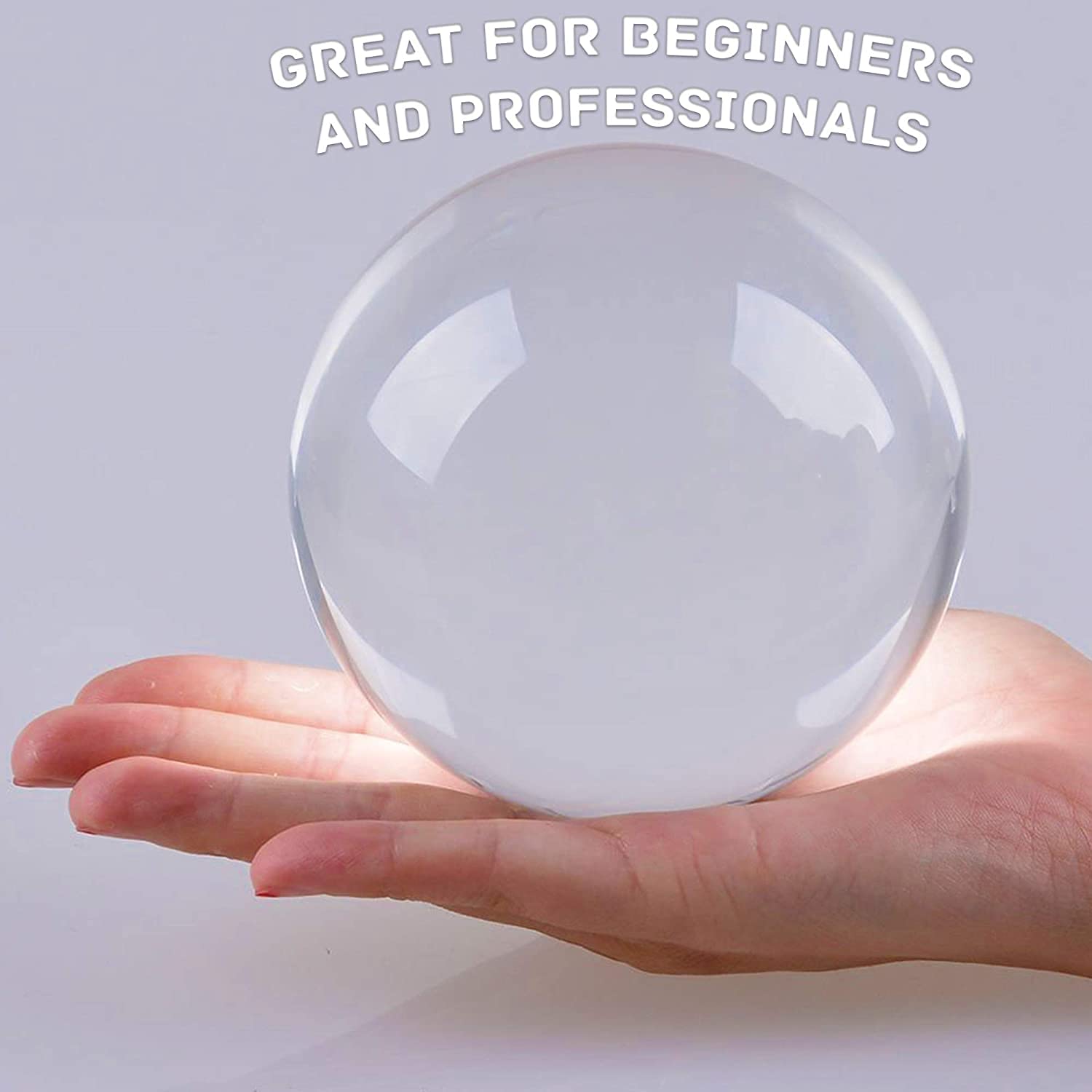 Amazon | Juggle Dream 110mm クリアアクリルコンタクトジャグリング