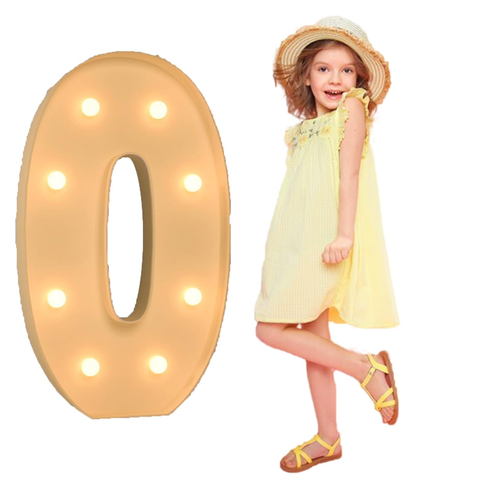 3ft Splicing Letters Light DIY Giant Letters For Baby Shower Birthday Party Backdrop Decorations For Prom Party Bar Birthday Family Christmas Valentin’s Day Anniversary Holiday(Color:Letters O,Size:3.