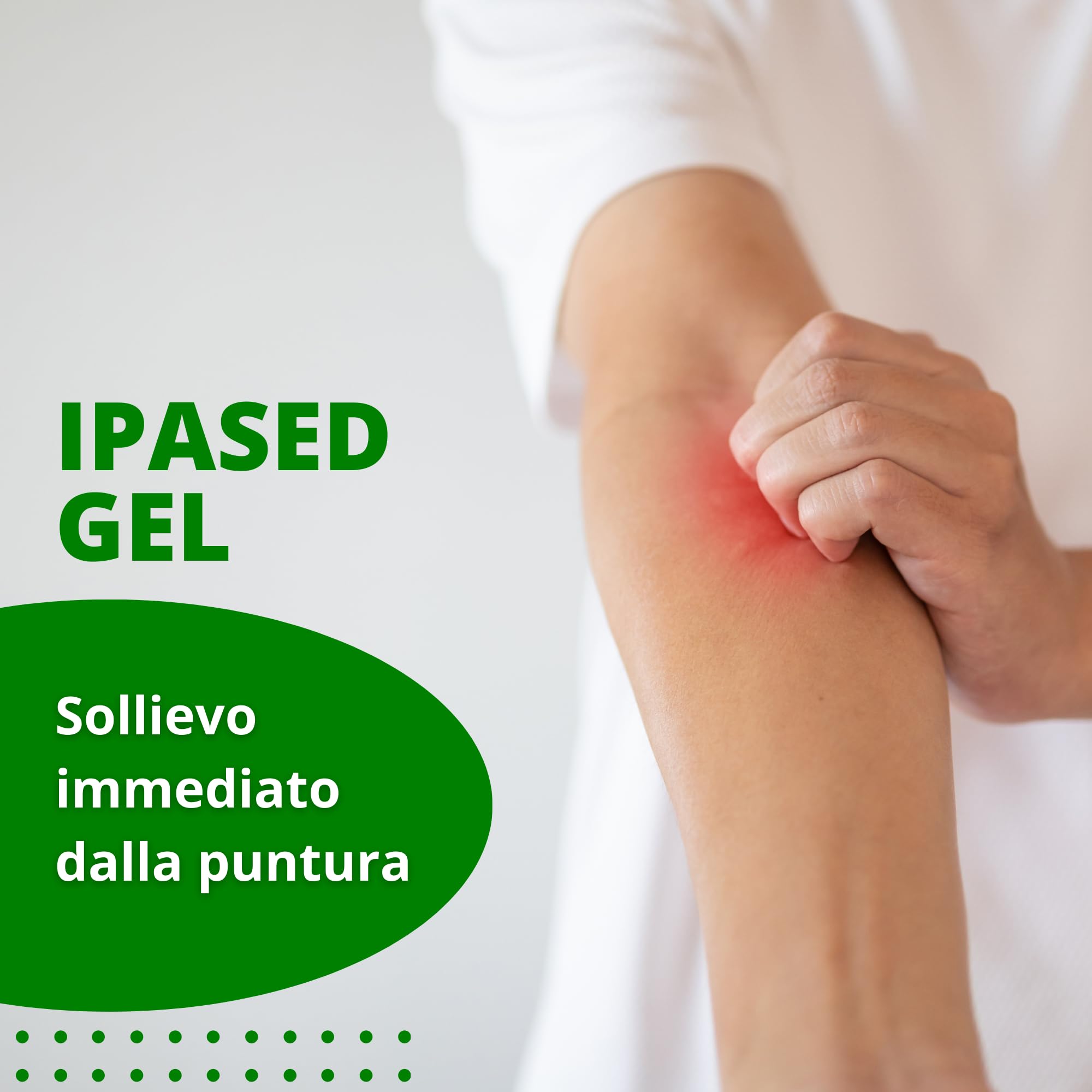 Dopo Puntura Zanzare, Meduse e Insetti, con Aloe Vera e Olio di Menta Piperita, Per un Sollievo Immediato, 30 ml