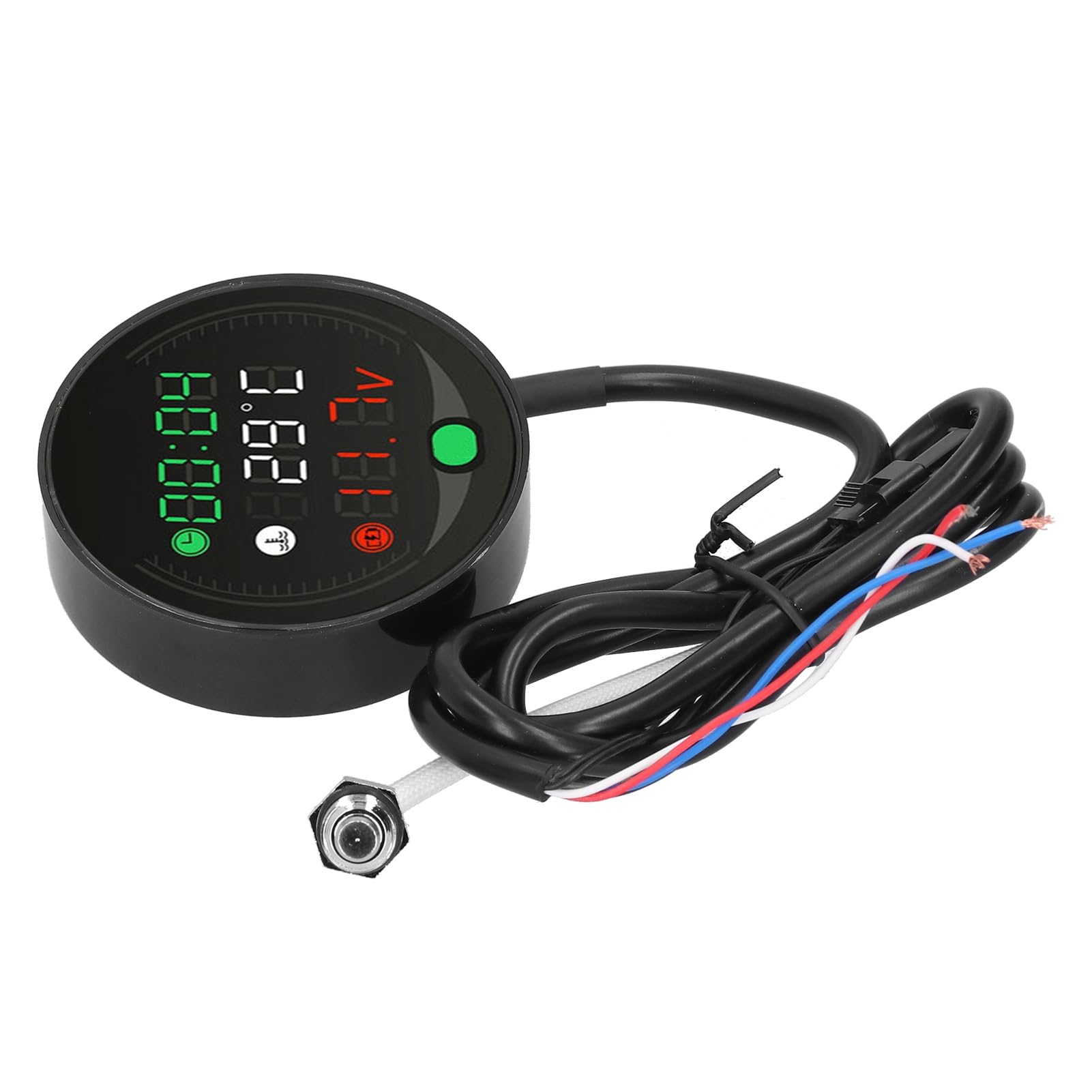 Universelles LED-Digitalanzeige-Motorrad-Wassertemperaturmessgerät für sicheres Fahren