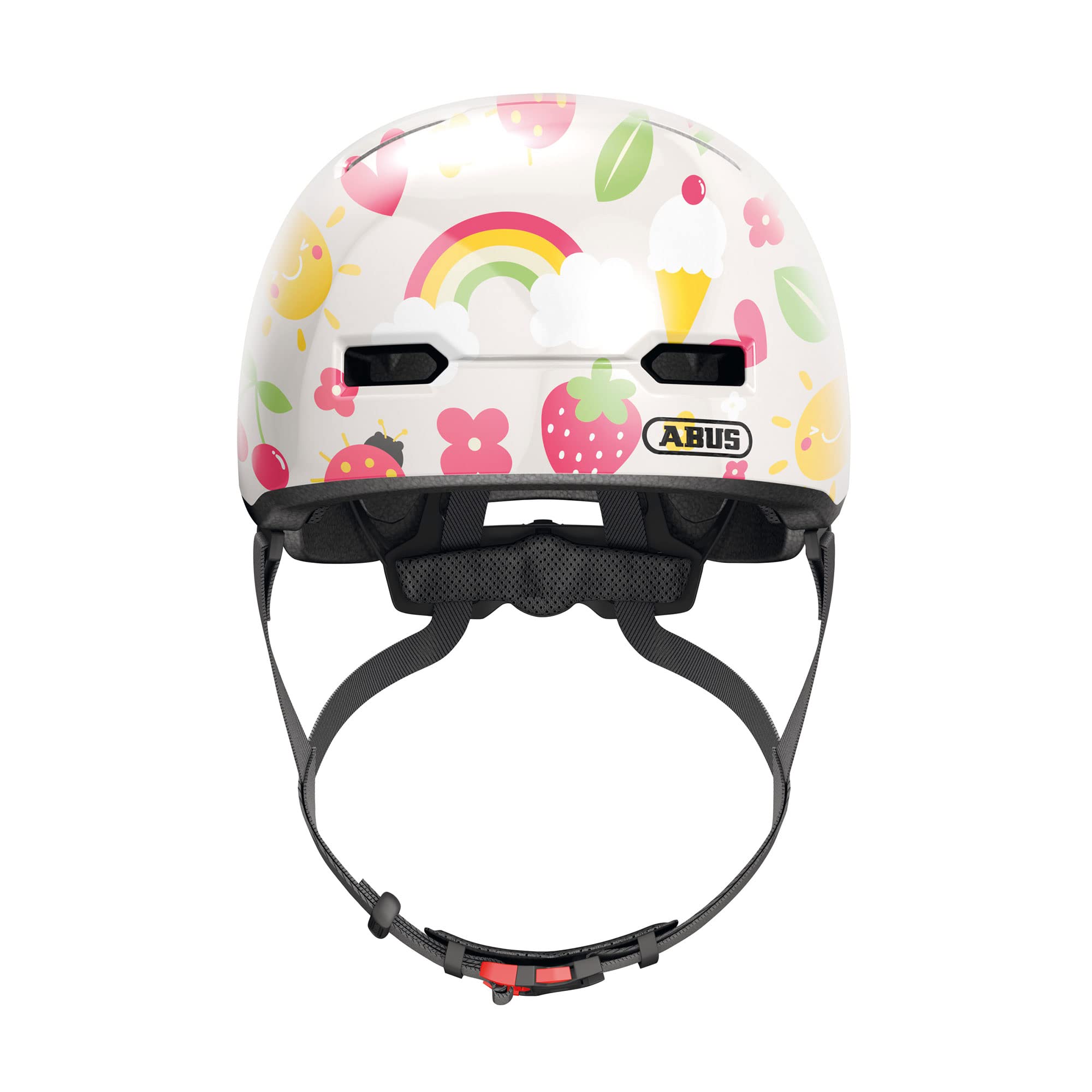 ABUS Casco per bambini Skurb Kid - casco da bici con spazio per il codino