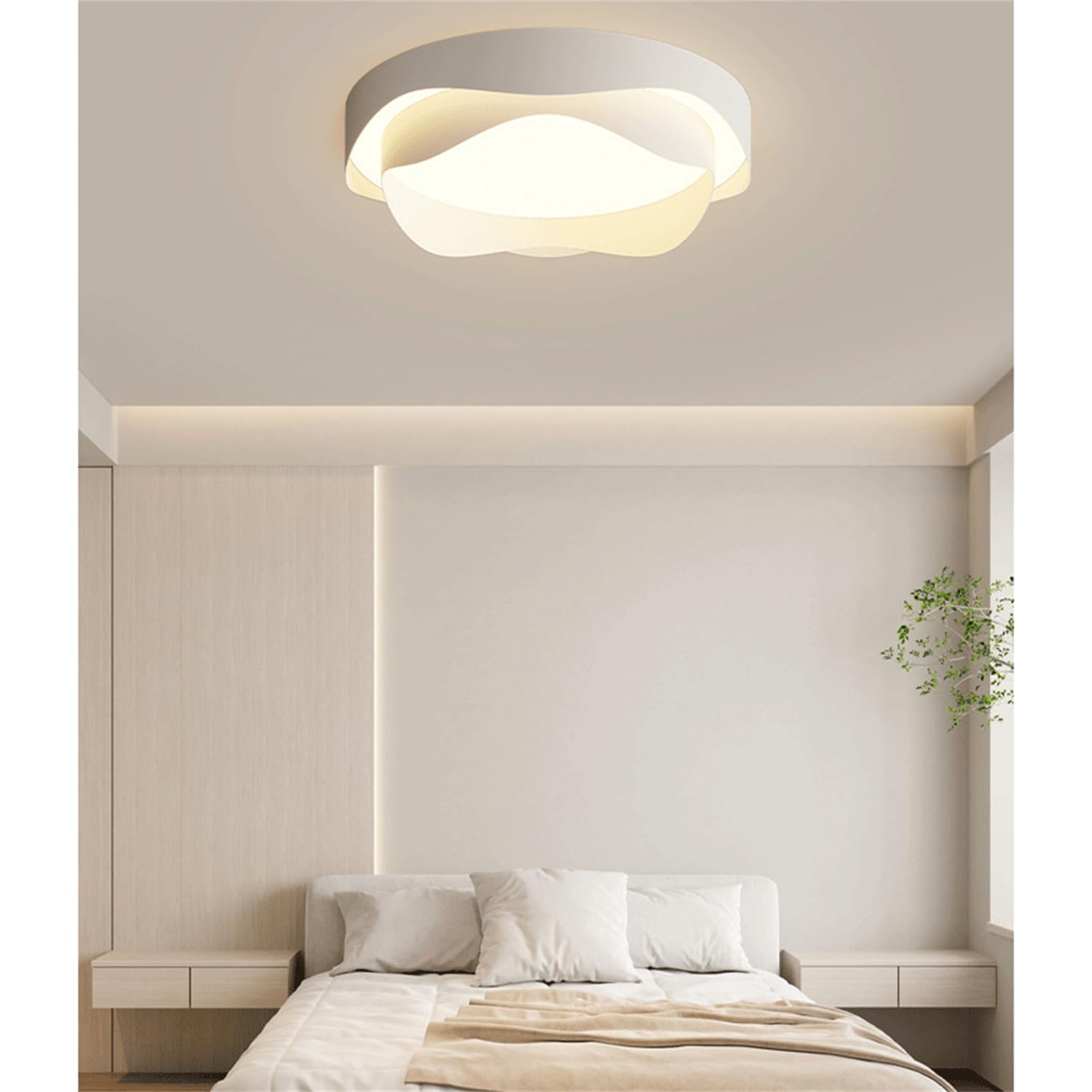 Lampa Sufitowa Nowoczesna Żelazna Bezstopniowa Lampa Sufitowa