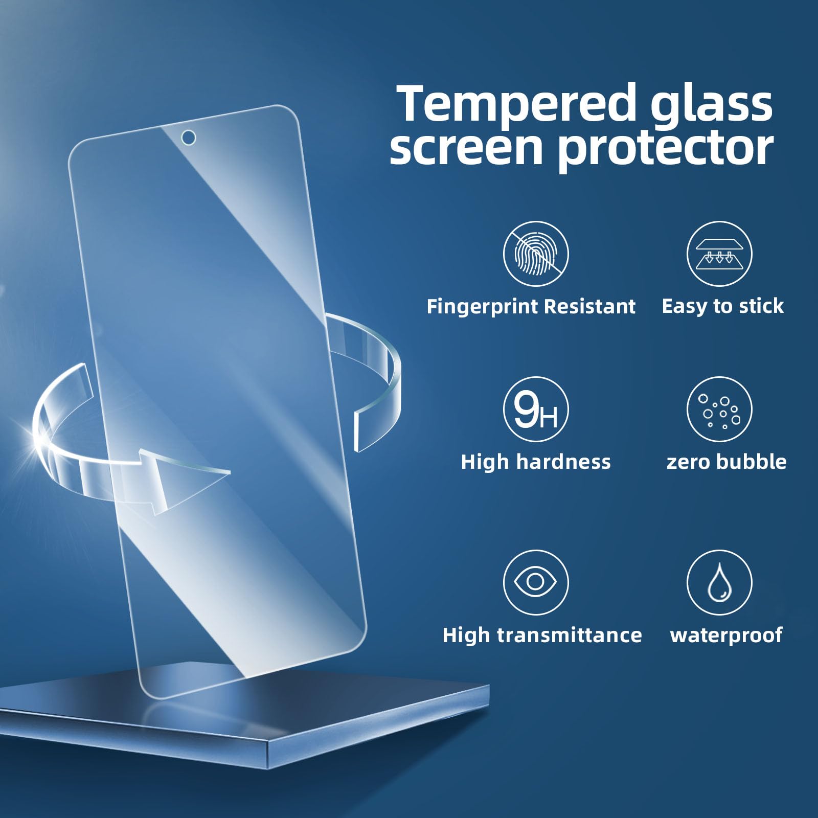 Mr.Shield Displayschutzfolie Für Motorola Moto G42 – 3 Stück, 9H Härte, HD Klar, Einfach Zu Montieren