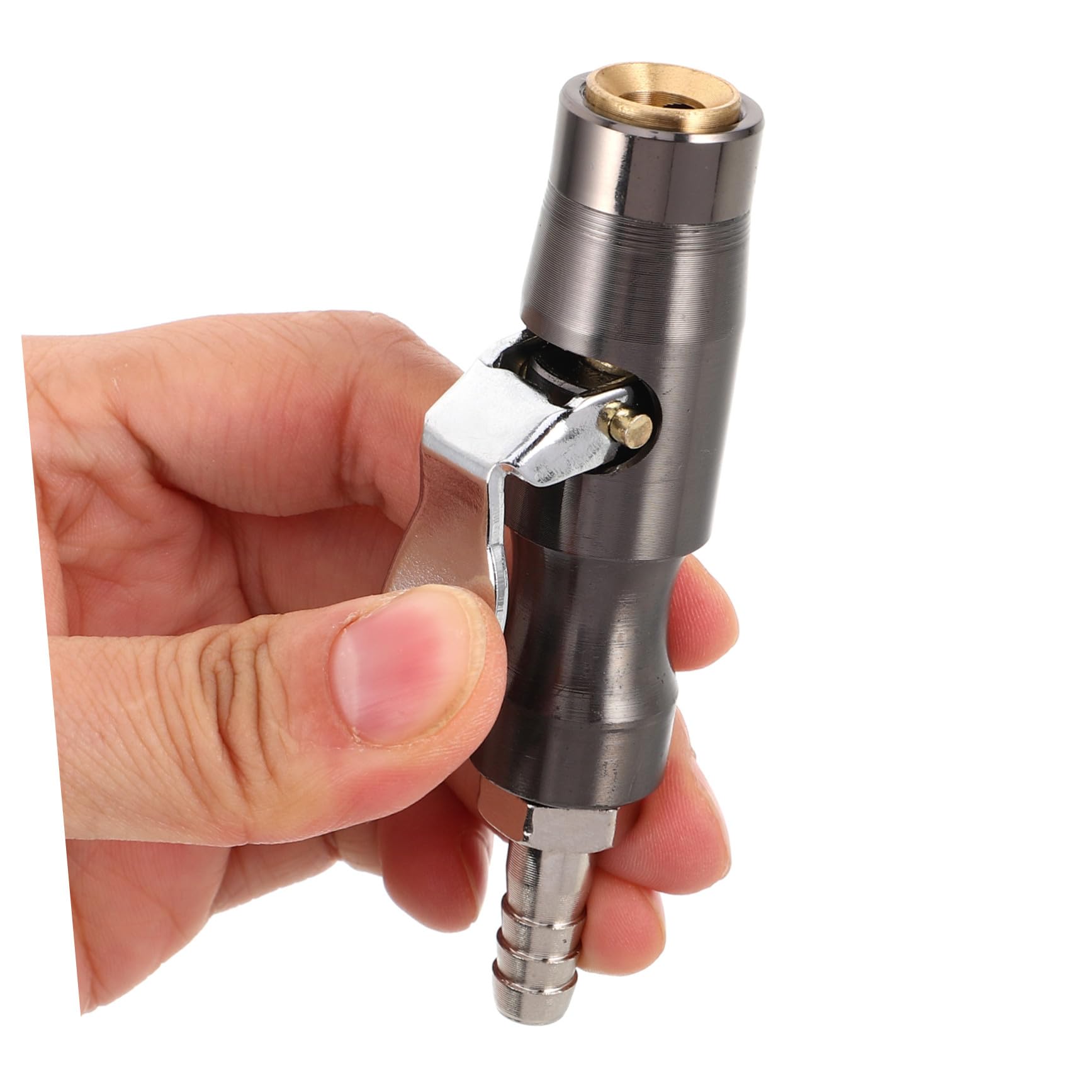Alipis 5 Ensembles Kit de Adaptateurs de Gonflage Pneumatique Auto Verrouillables Mandrin pour Jauge de Pression et Tuyau Air Résistant Compatible Véhicules