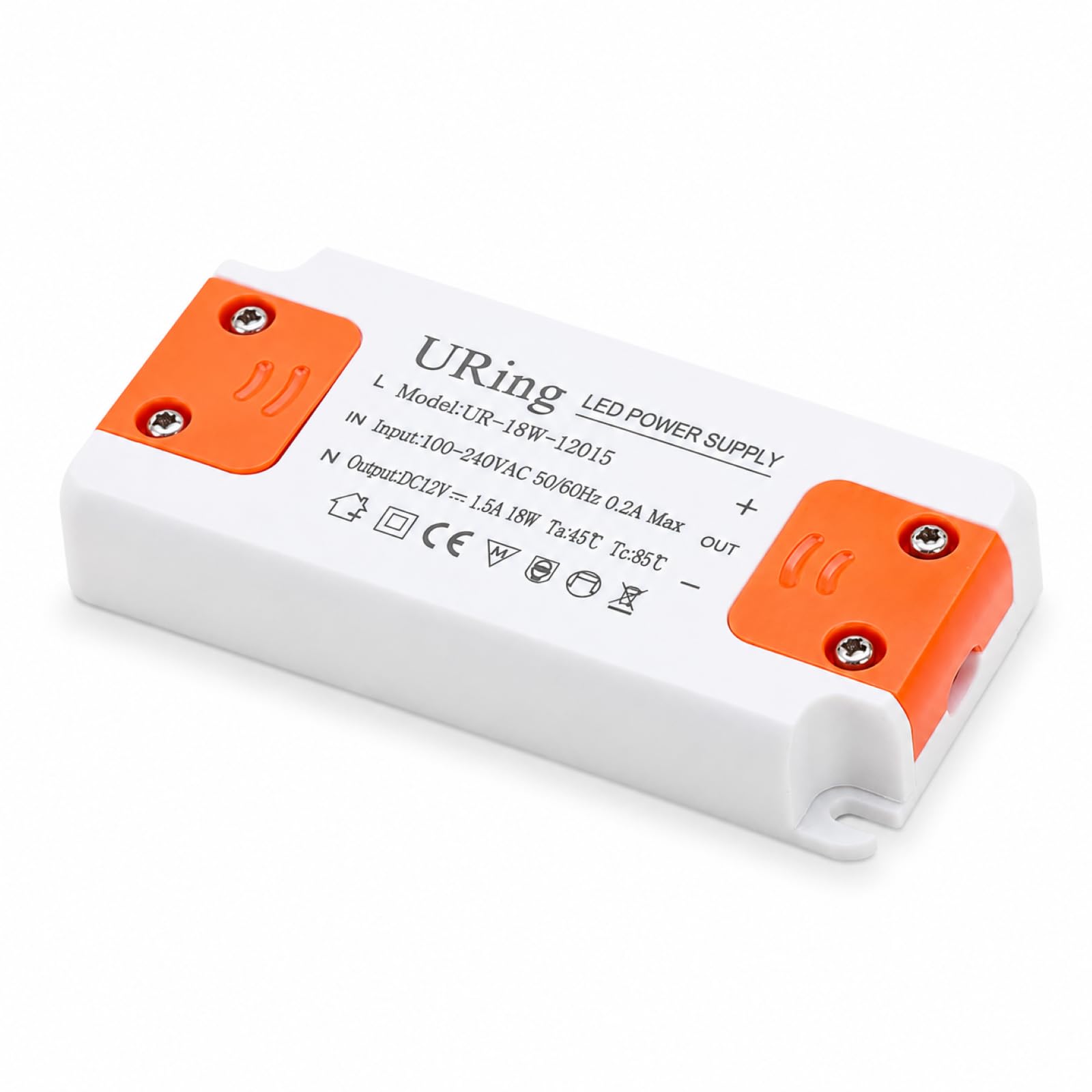 LED Trafo 12V, LED Treiber für G4 MR16 GU5.3 LEDs, Flimmerfrei, Geräuschlos, Überspannungs und Kurzschlussschutz, LED Netzteil 12V DC Hochwertiges für Streifen, Einbaustrahler, Innenbeleuchtung