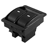 uxcell Universal 10 Pin Dual Rows Electric Power Window Master Switch DC 12V for Car