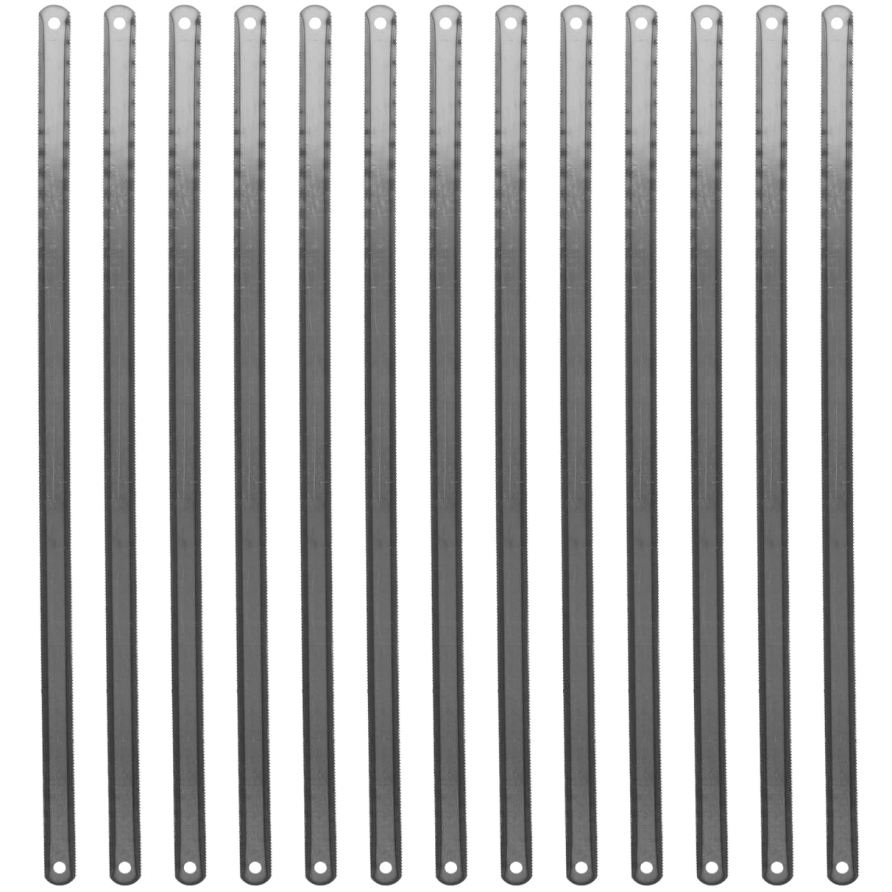 Uonlytech Double-Sided Hacksaw Blades Replacement 12.20In Carbon Steel Teeth Blades for Metal Cutting and Woodworking Small Tooth Design Lightweight and Precise