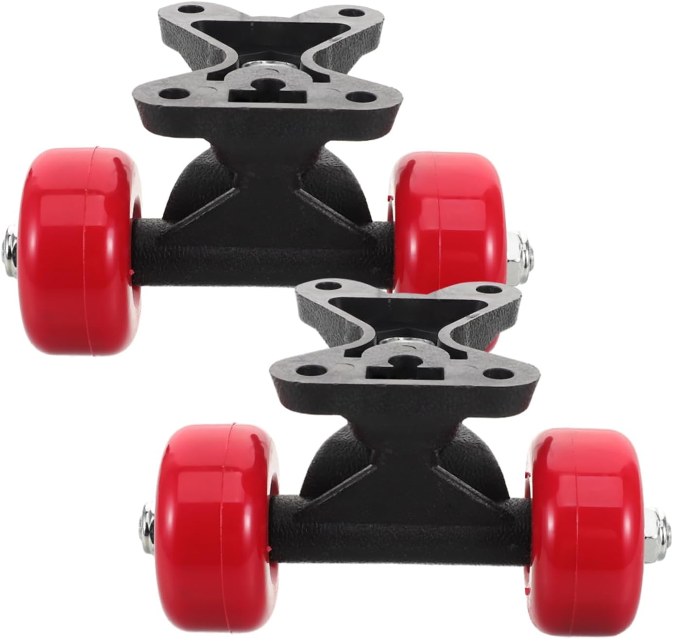 1 Pair Kids Skateboard Trucks Wheels Lightweight Easy Install Stable Balanced for Plastic Skateboard Parts Accessories