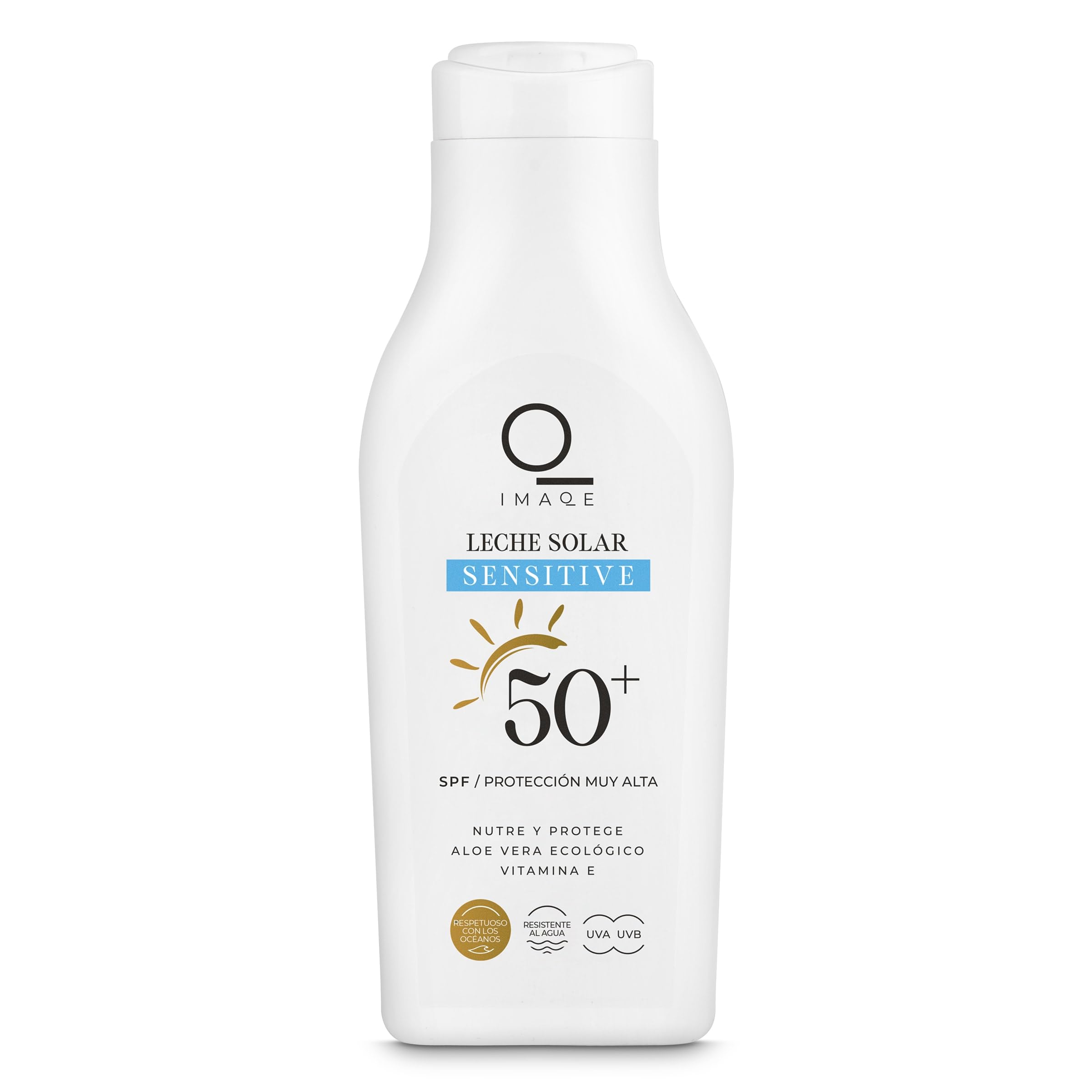 DIA IMAQE leche solar sensitive spf 50+ bote 250 ml