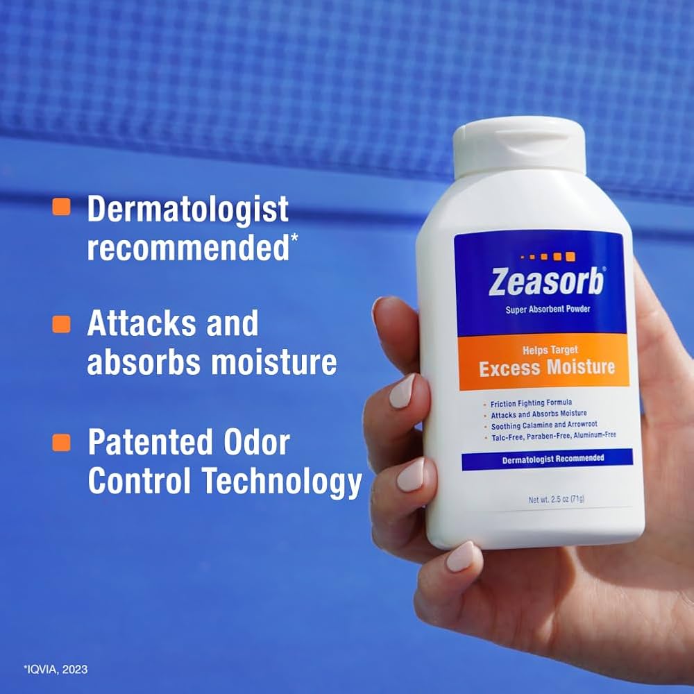 Amazon.com: Zeasorb Excess Moisture Control Super Absorbent