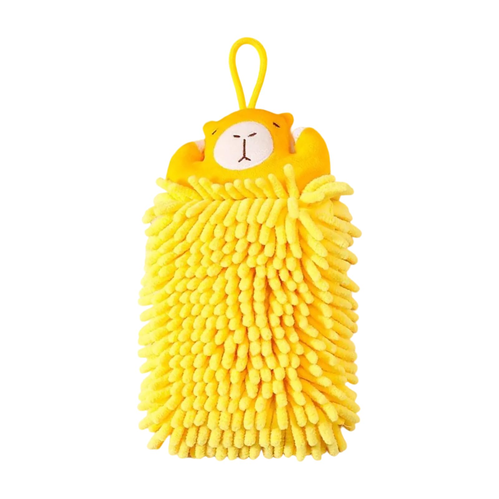 Tsophreniq Chenilles Hand Towel Wipe Balls Quick Drying Absorbent Microfiber Handball with Hanging Loopes for Kitchen Bathroom Chenilles Hand Towels