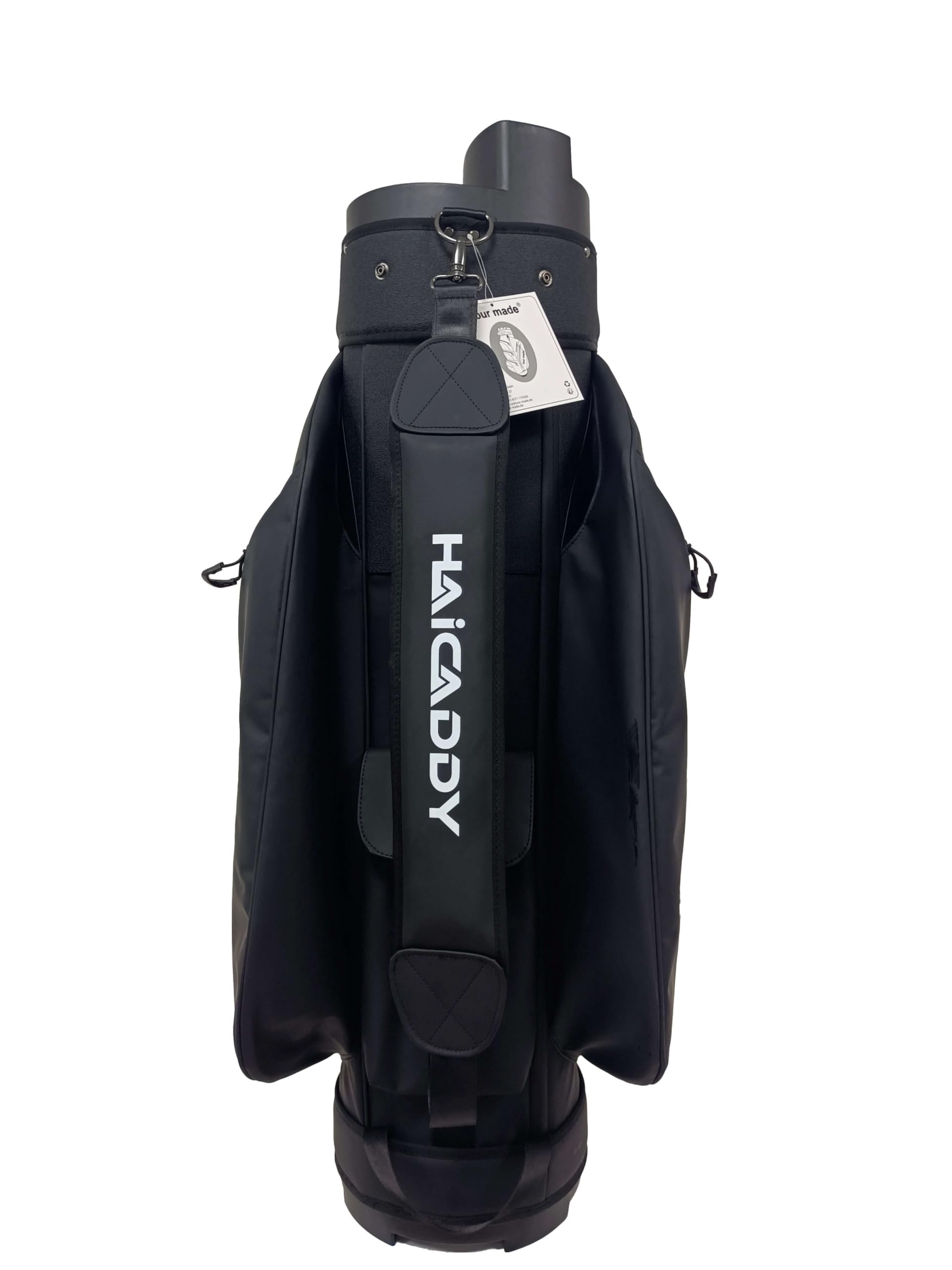 Tour Made Sac de Golf Deluxe I Hommes & Femmes I Poche magnétique I Pas de cliquetis de Raquettes grâce à l'organiseur I 14 Compartiments Raquettes continus I Grand Sac Isotherme
