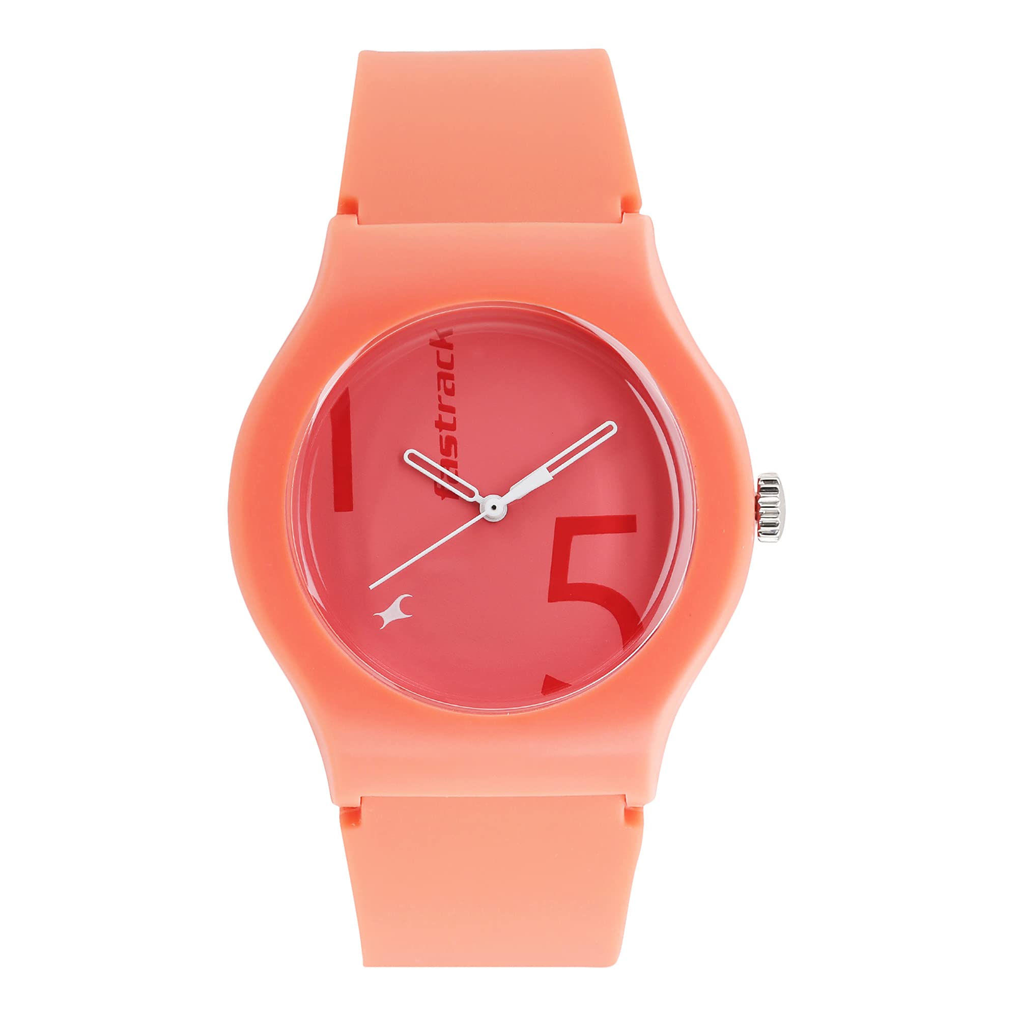 Fastrack Quartz Analog Pink Dial Silicone Strap Watch for Unisex-NS9915PP57 (B07M98JPHS) Amazon Price History, Amazon Price Tracker