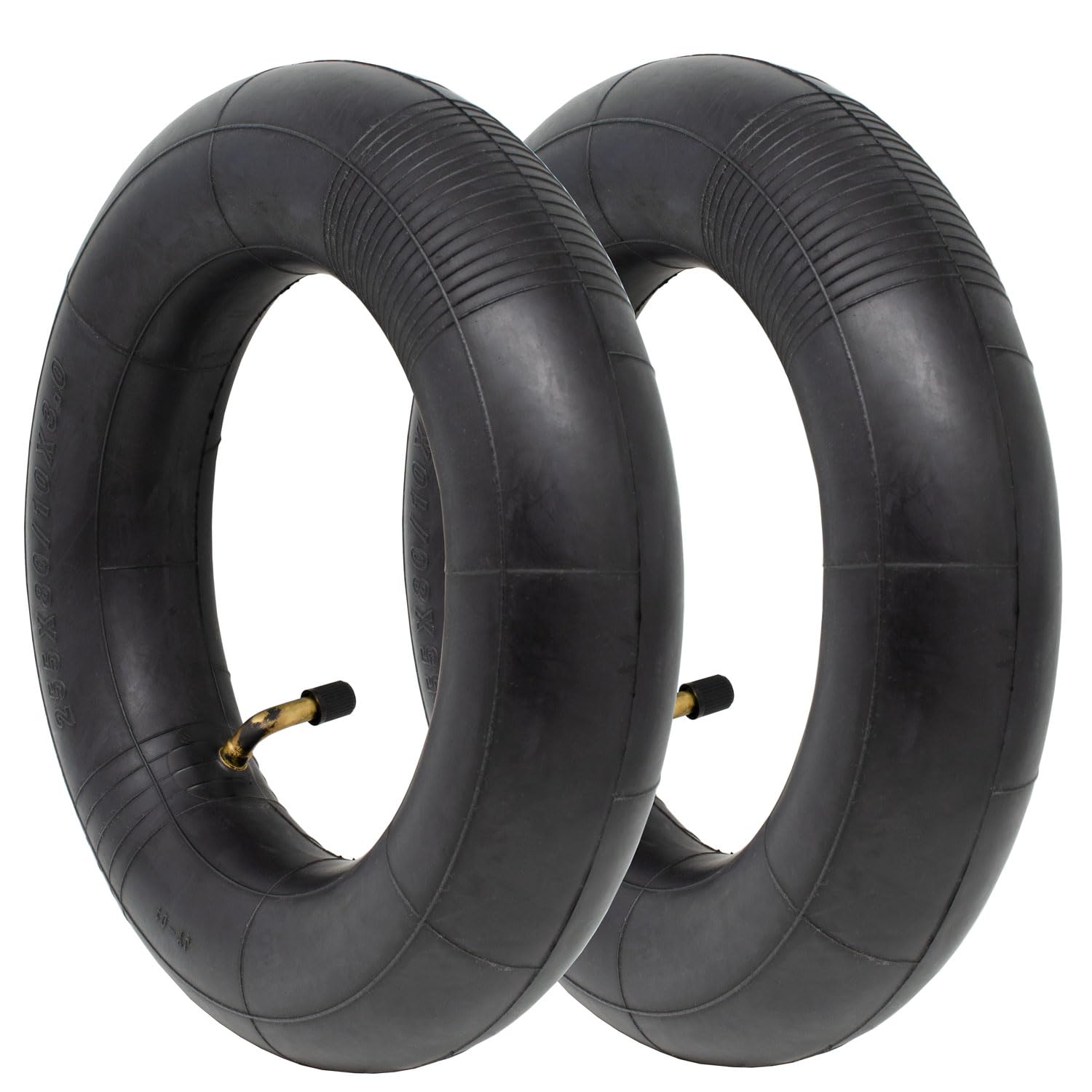 [M365Lyon] Inner Tube 10x3 (255x80) for Kugoo M4 Voltek V8 Scooters - G-Booster G2 Pro, Air Rise 800w - E-road Gigawatt - E-road - Compatible with 10 Inch Inflatable Tyres (2 Tube)