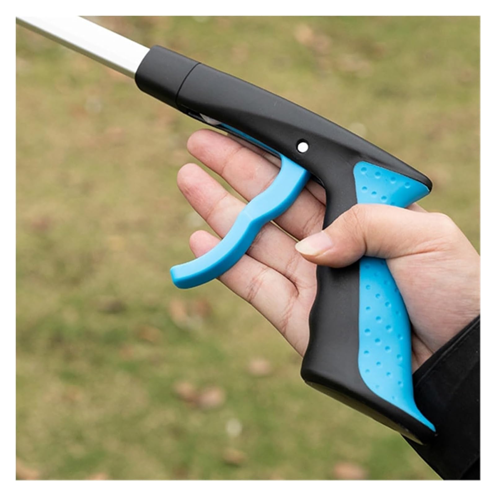 Pinza Telescopica Pieghevole, Strumento di Presa Pratico for afferrare Oggetti di Varie Forme e Raccogliere bastoni(Red)