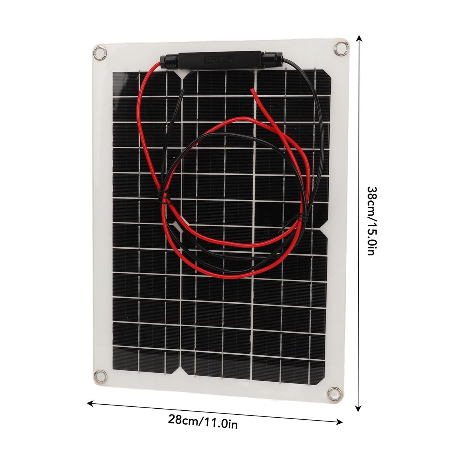 Kit de Panel Solar 300W DC 12V 24V 50A IP67 Panel Solar Impermeable de Alta Eficiencia y Mando de Cargador Solar para RV