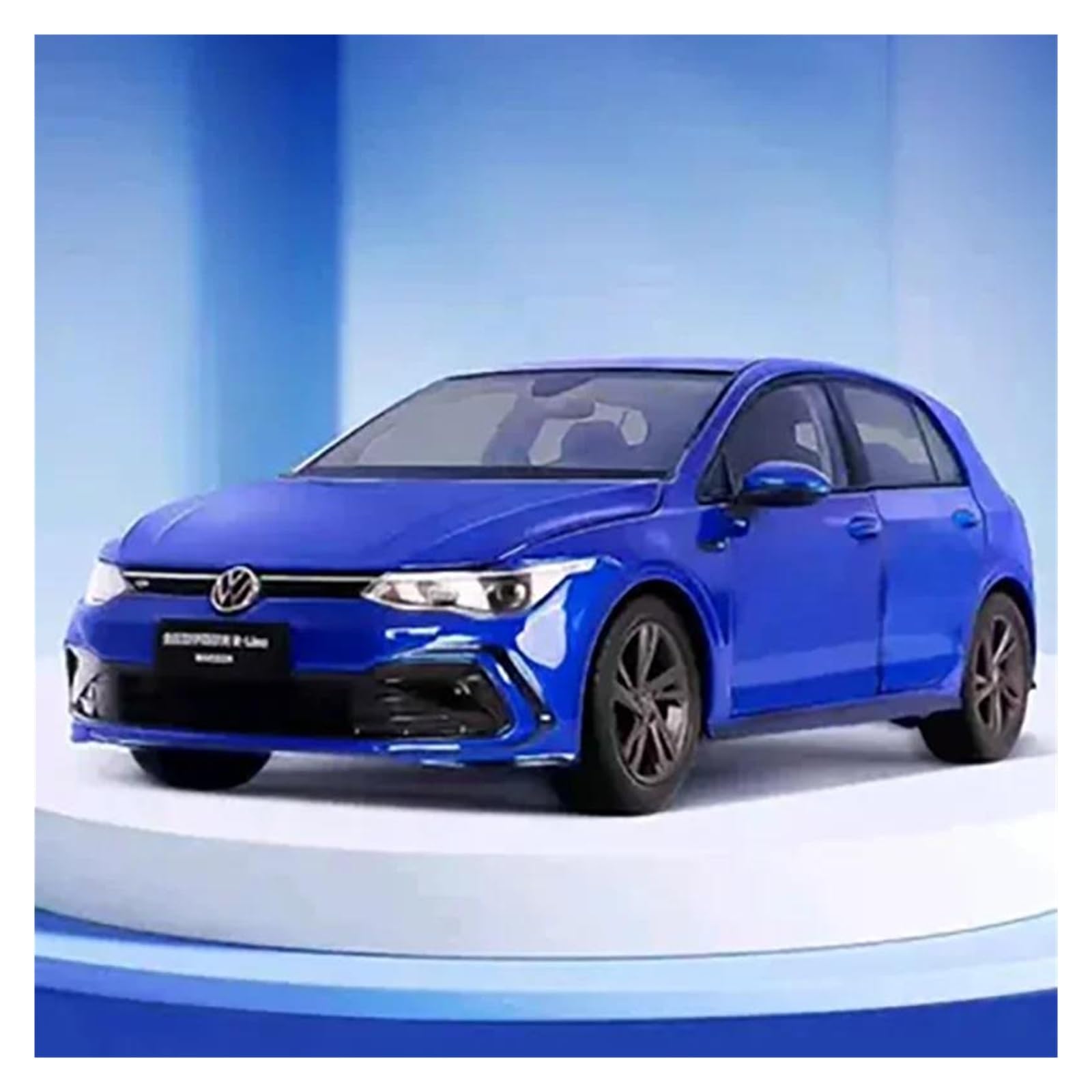 1/18 フォルクスワーゲン ゴルフ　GOLF Rライン？　ミニカー　箱付き 1/18 フォルクスワーゲン ゴルフ GOLF Rライン？ ミニカー 箱