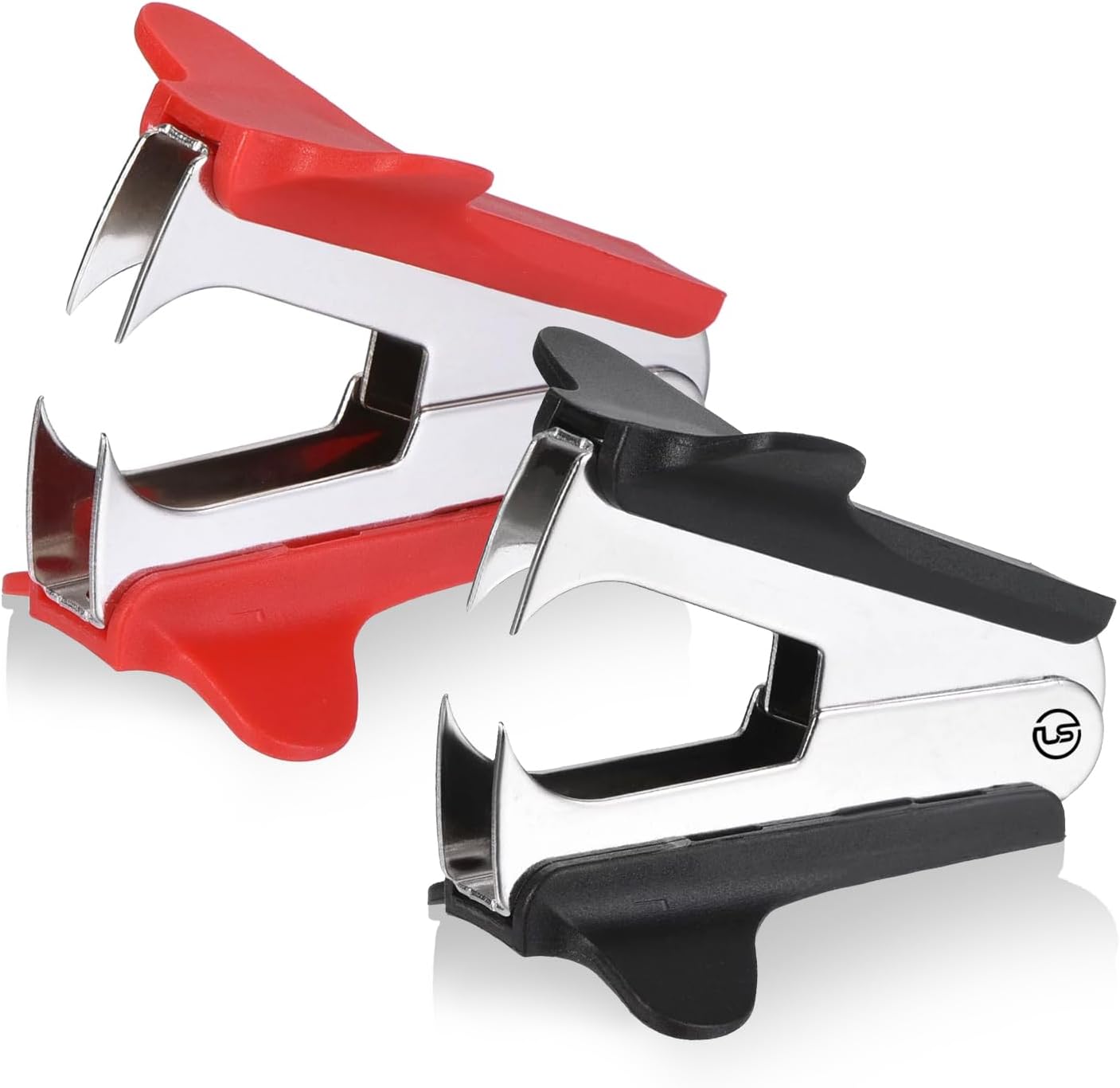 Heavy Duty Staple Remover Tack Lifter, Ultimate Stationery, Pinch Jaw Style, 2 Pack