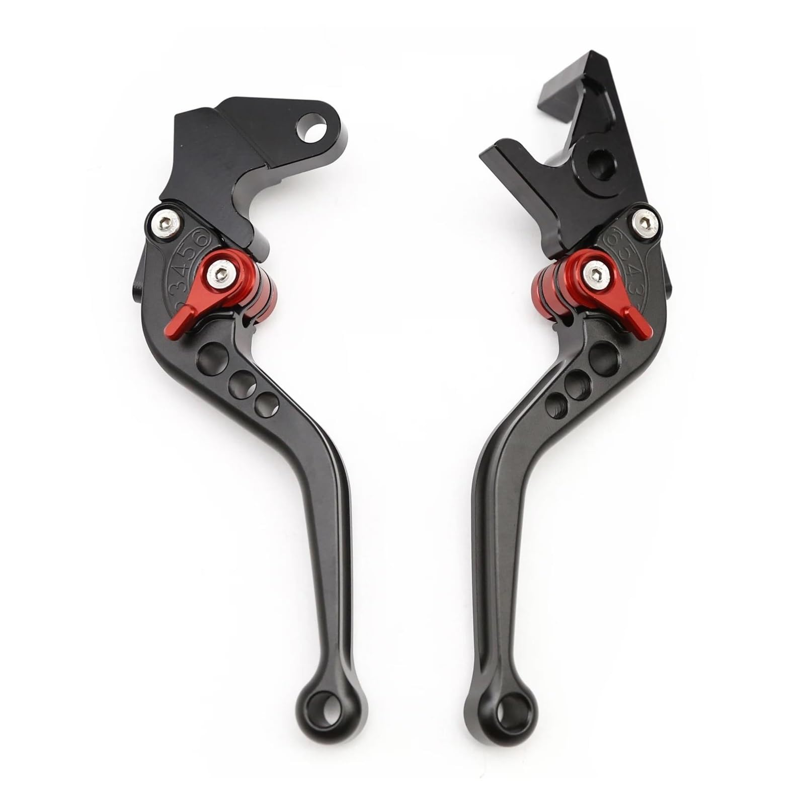 SUPER DAFI Handlebar Brake Lever for YFM 125 250 350 660 700 for Raptor for YFM125R for YFM250R for YFM700R for YFM700 CNC Short Matte Motor Brake Clutch Lever Accessories Motorbike Hand Levers
