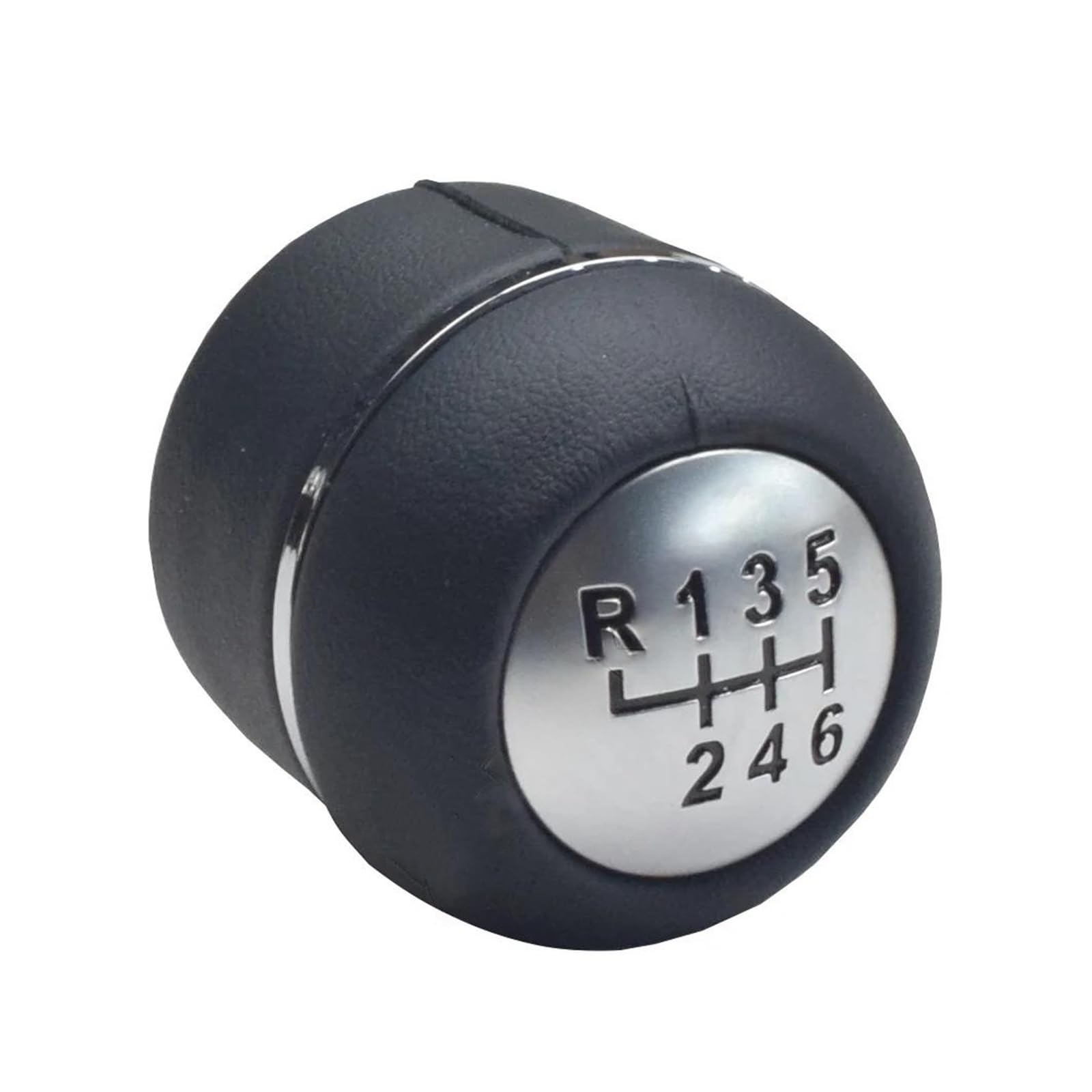 Mocalux Black Gear Stick Shift Lever Knob For Alfa For Romeo 159 Sportwagon 2005-2014 5/6 Speed Gear Shift Knob Lever Modification Parts(For 6 Speed)