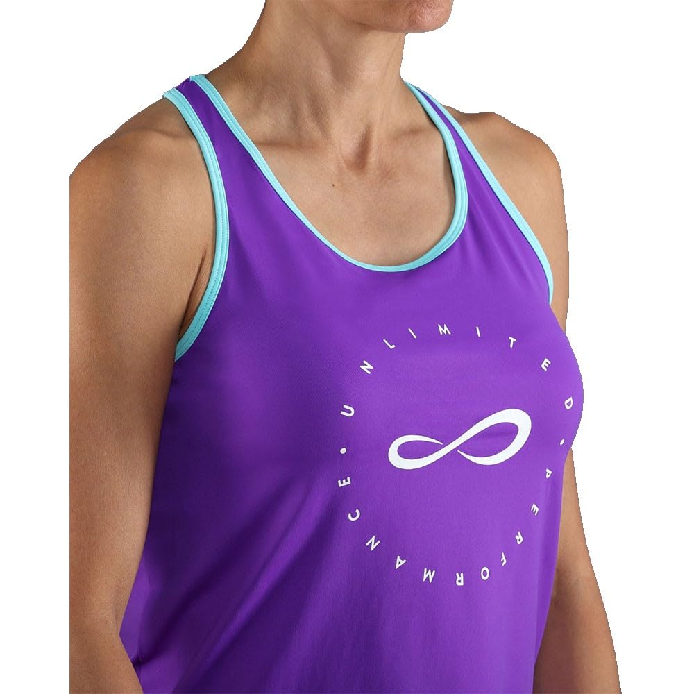 ENDLESS Cercle Canottiera Donna Lilla