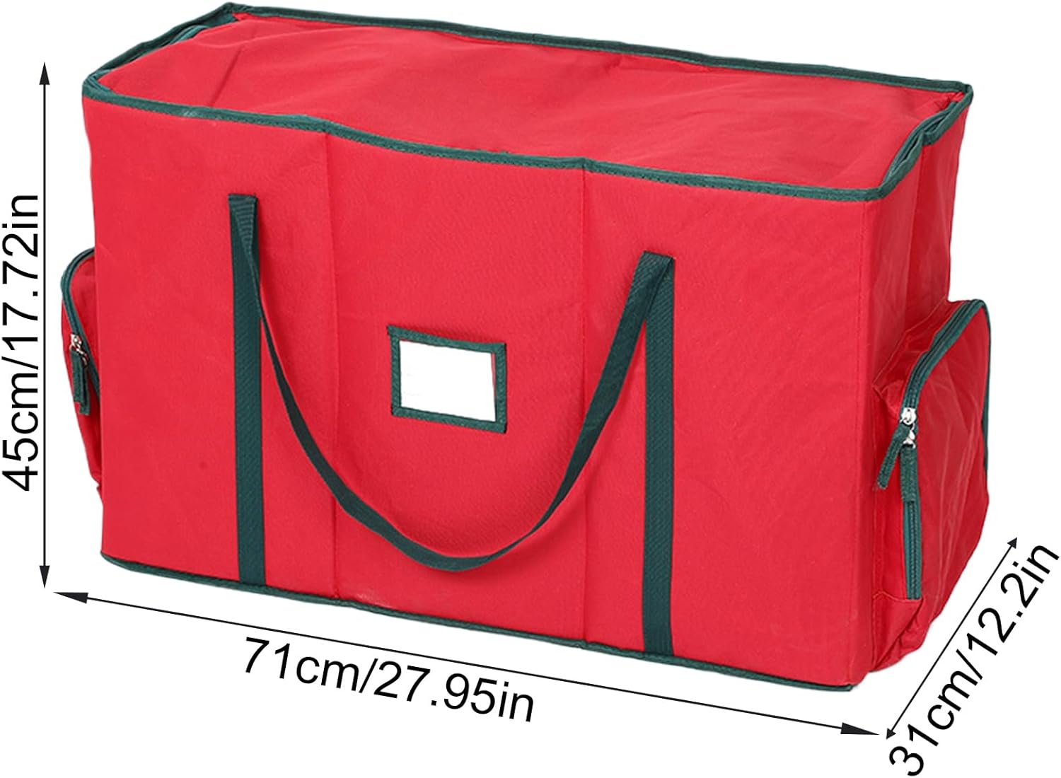 Christmas Ornament Storage Large – Capacity Decor Organizer Bags, Balls Ribbons Pendants Lantern, Figurines Wreaths Artificial Trees Apartment | Balls Ribbons Pendants Lantern Figurines Wreaths