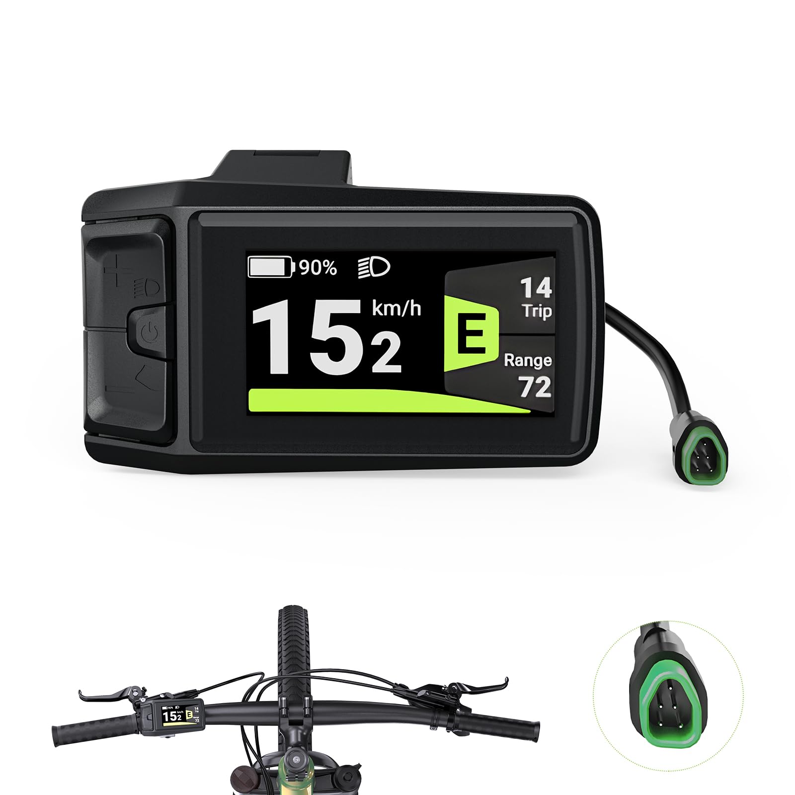 BAFANG DPC080 Ebike Display – 1.9