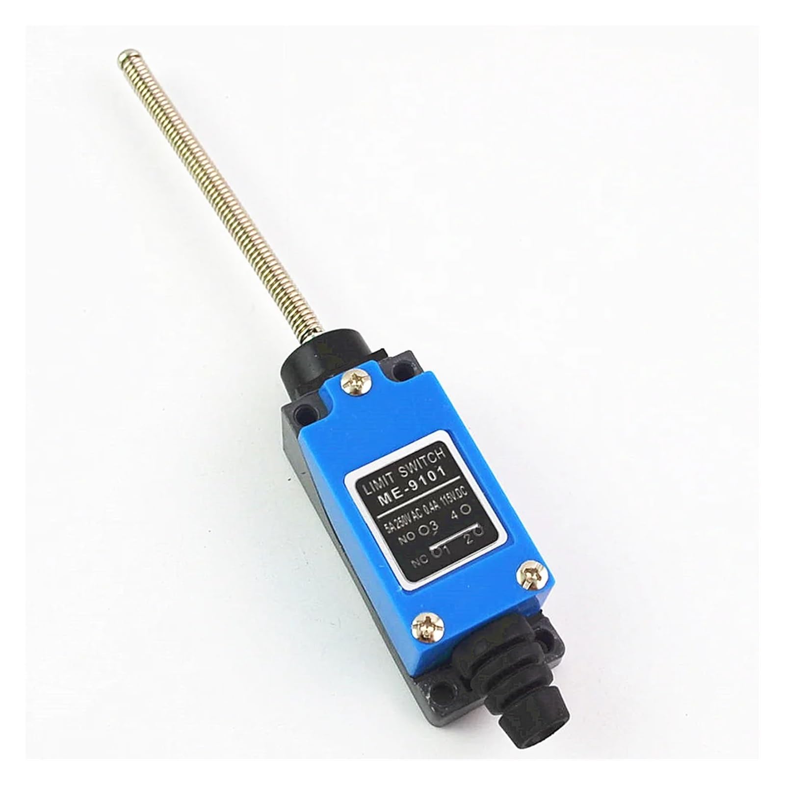 BKGWCSOR ME-9101 Coil Spring Rod 1NO 1NC Momentary Mechanical Control Limit Switch Switches