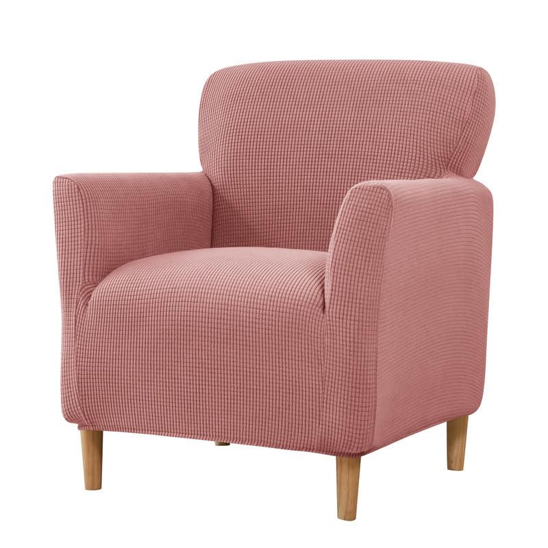 Mingfuxin Armchair Sofa Covers, Stretch Banquet Tub Chair Covers Slipcovers, Removable Bucket Sofa Couch Cushion Covers for Living Room Home Decoration Dog Pet Furniture Protectors
