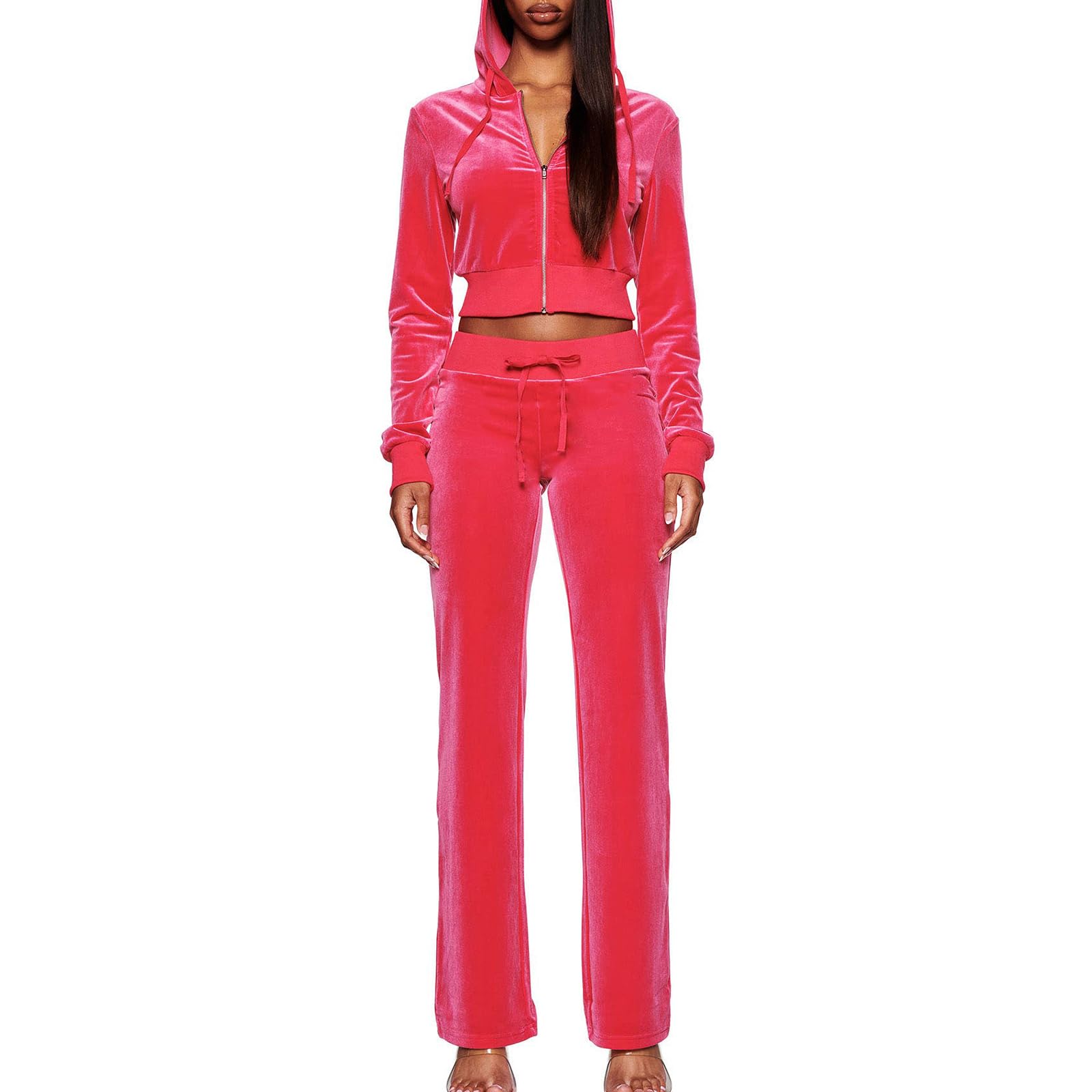 トップス YXNGBRATZ Velour set up 61w8KKBY5uL.jpg